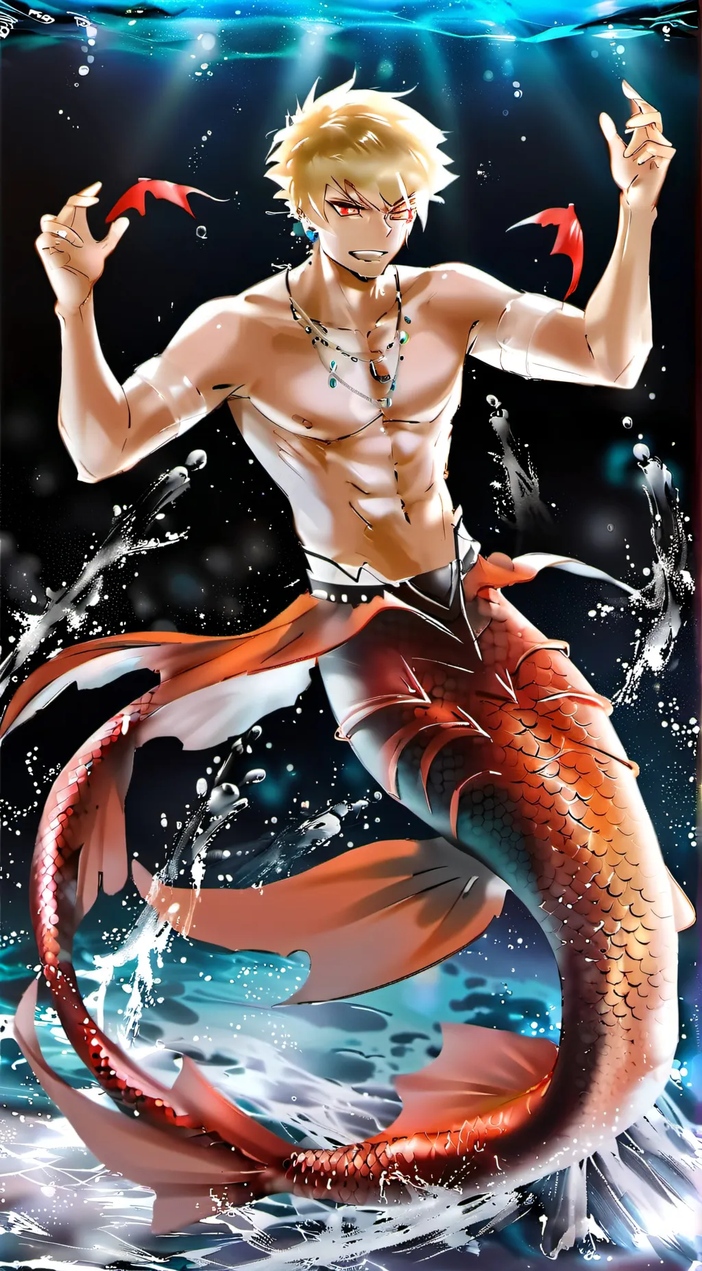 ai character: Katsuki Bakugo  background