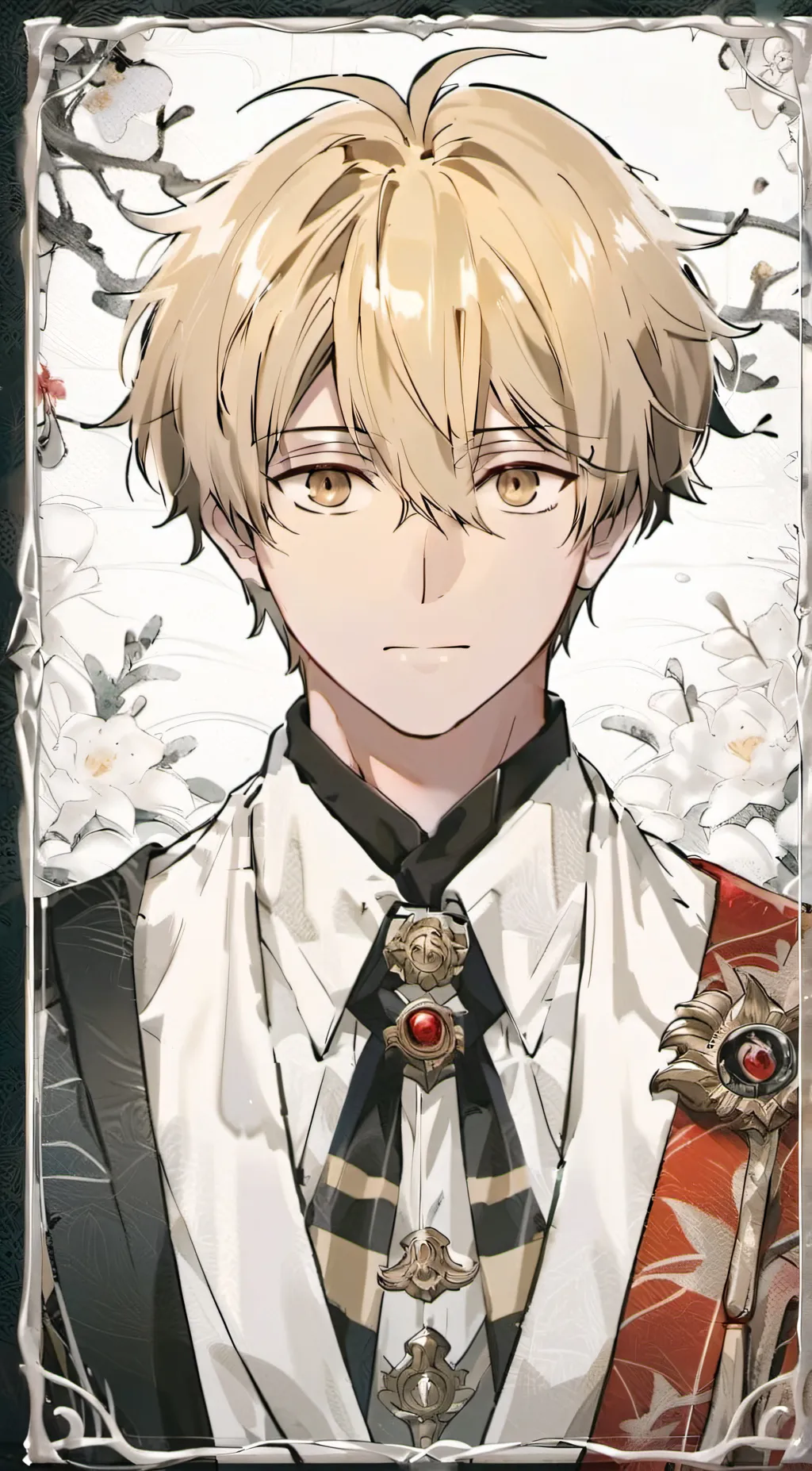 ai character: Zenitsu  background