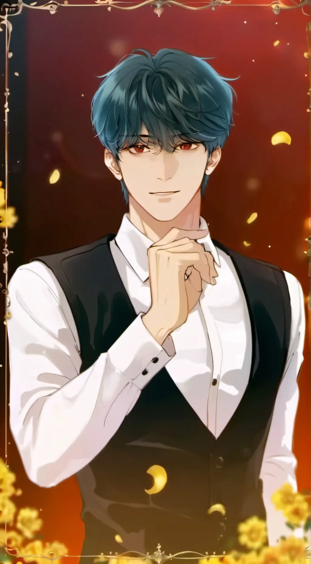 ai character: damien background