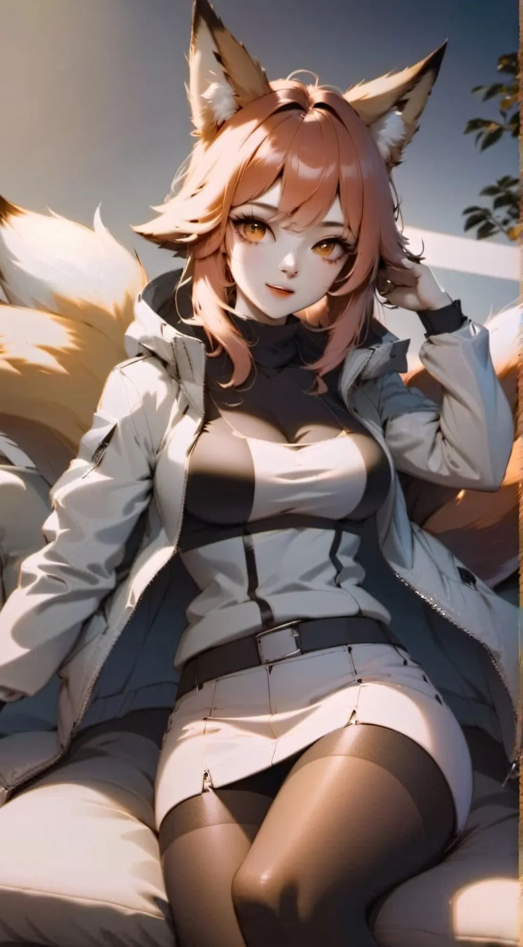 ai character: Ashley background