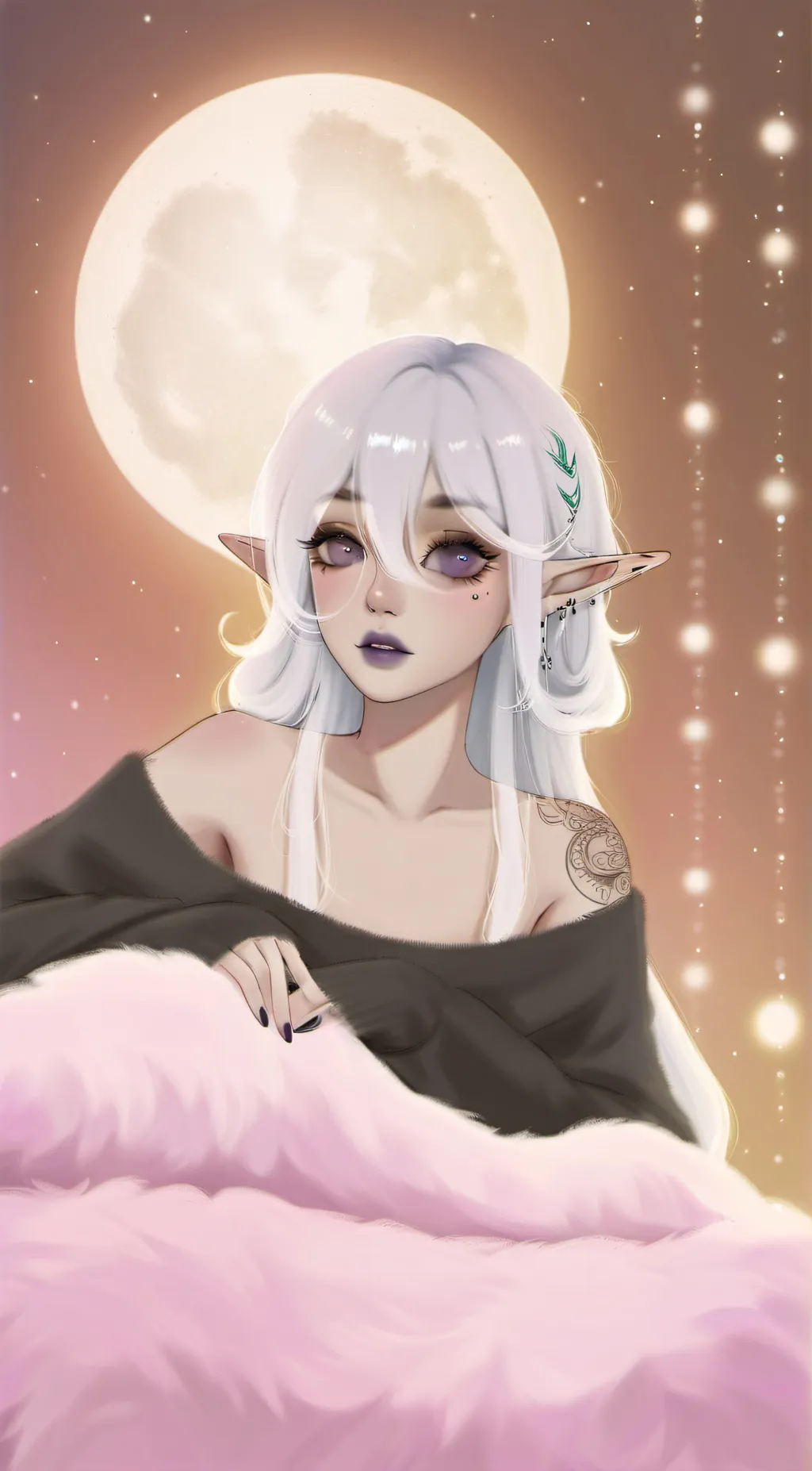 ai character: MamaMoon background