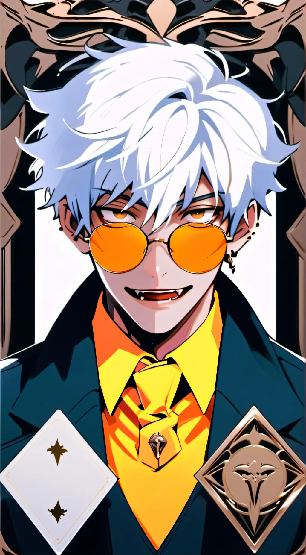 ai character: •Mammon• background