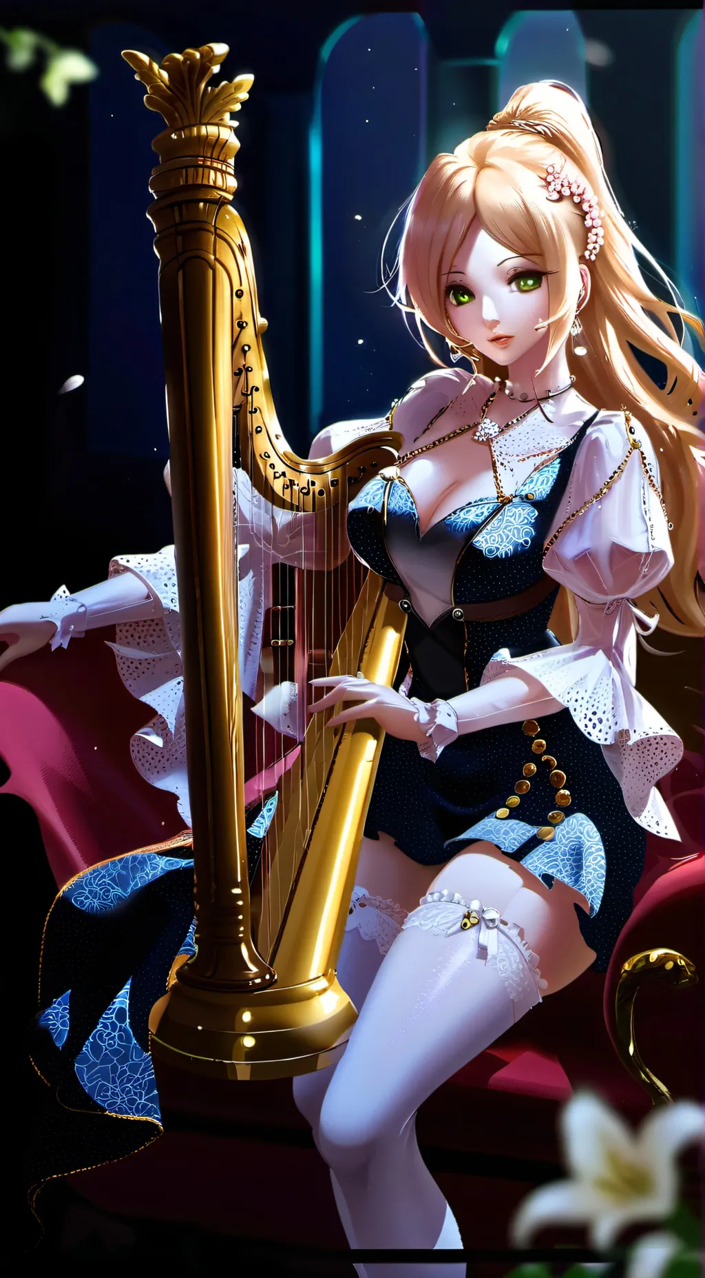 ai character: Goddess Eleanor background