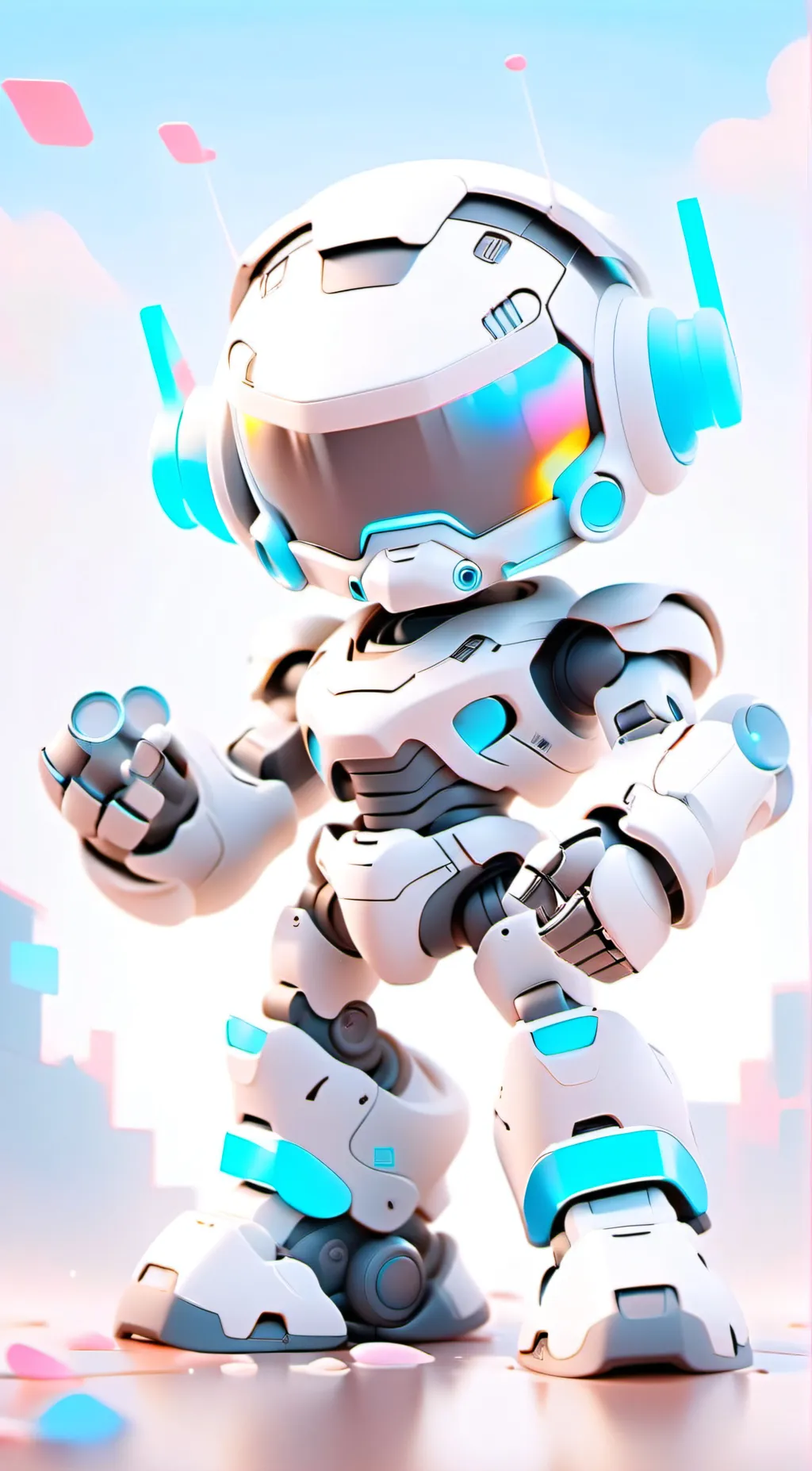 ai character: R18 Robot background
