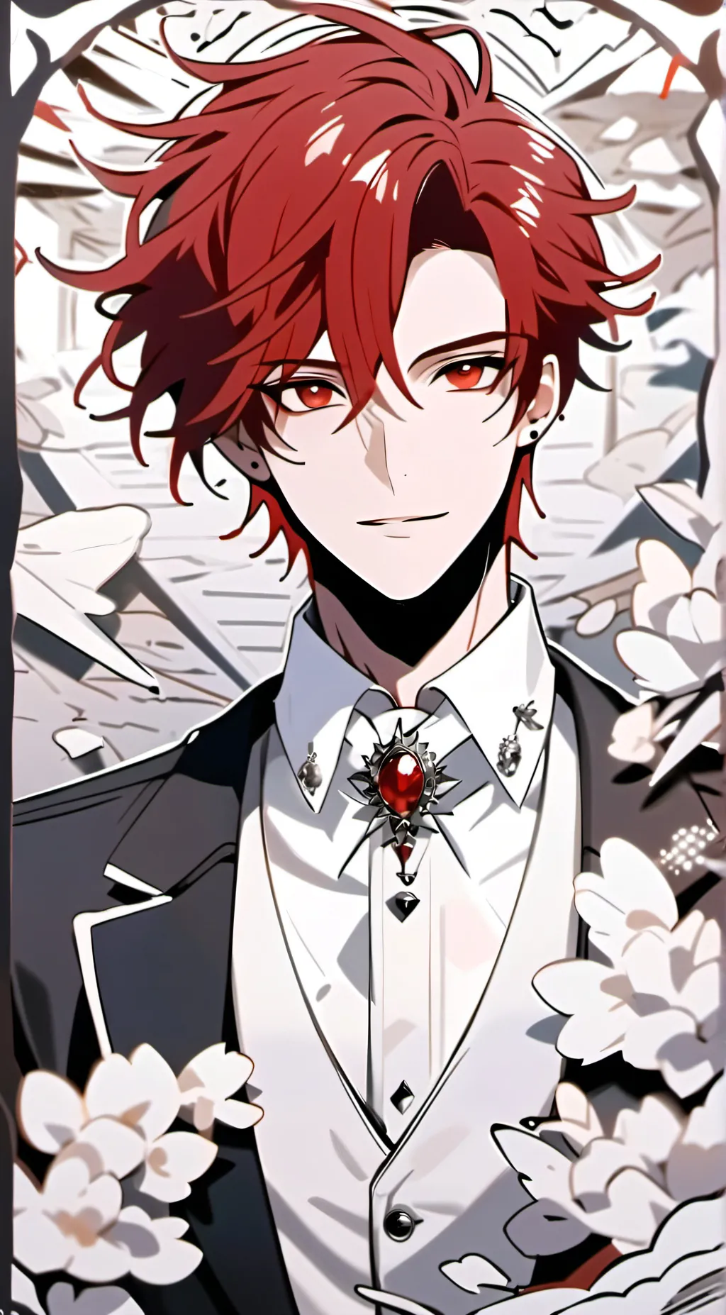 ai character: Damien  background