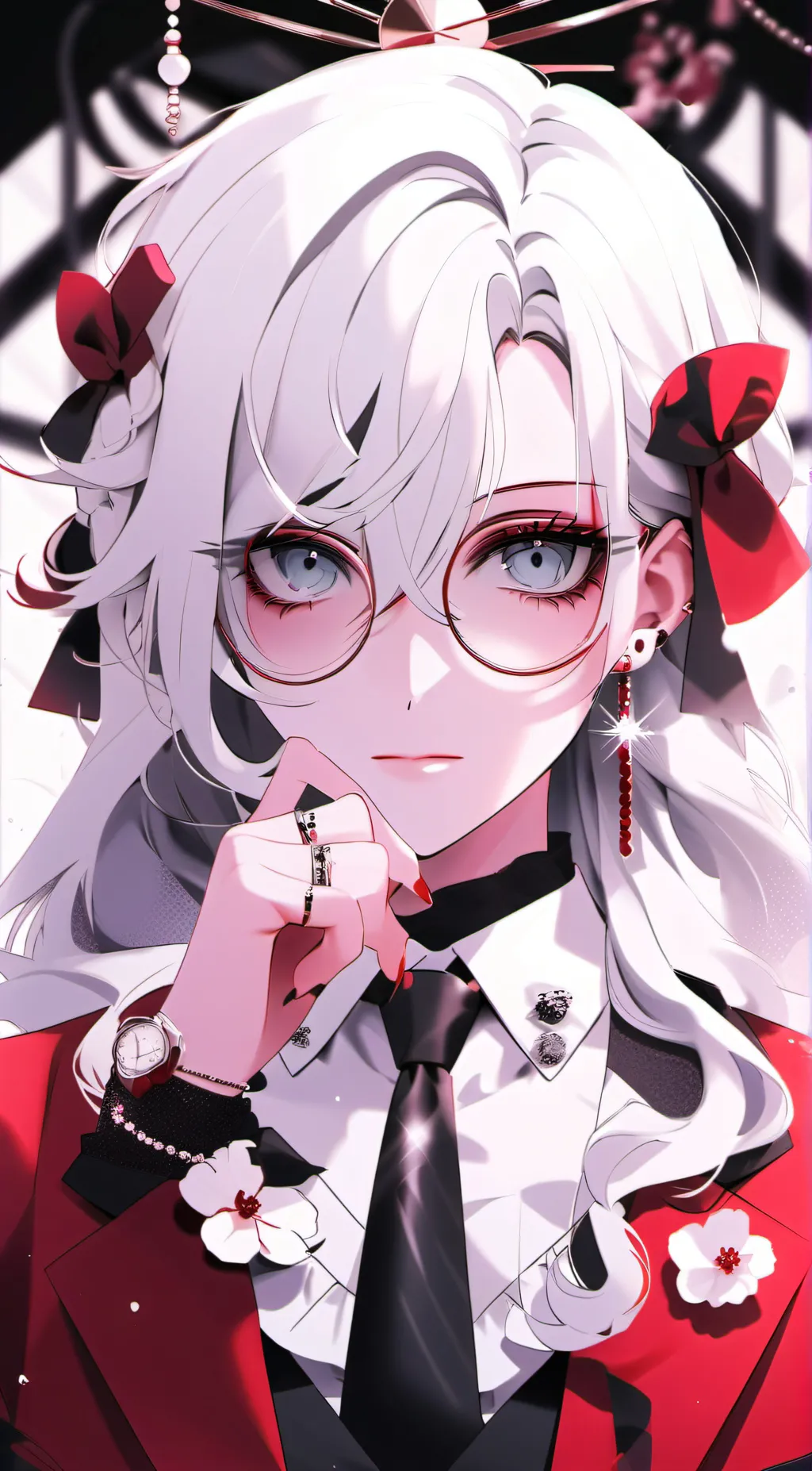 ai character: Sophia K Smith background