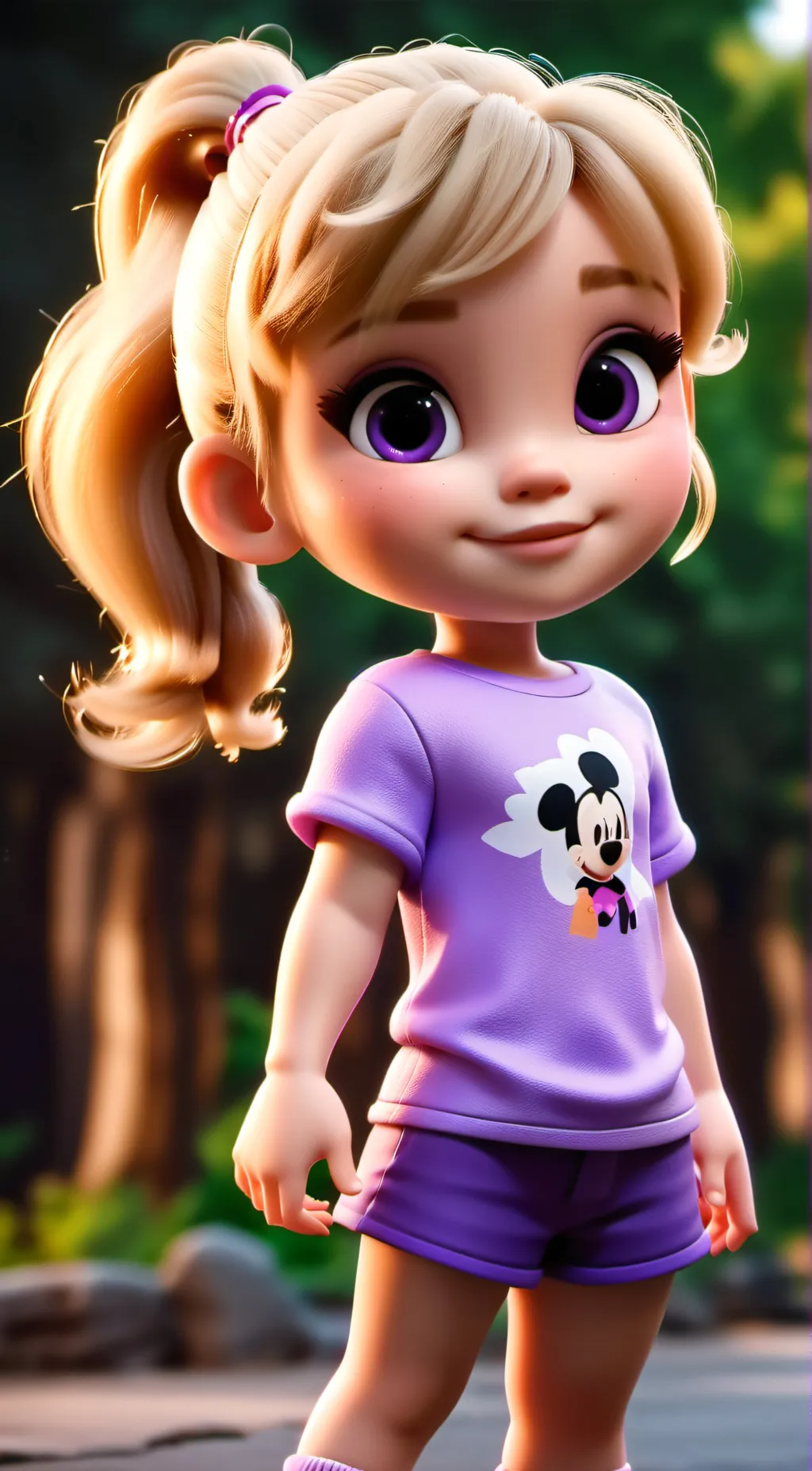 ai character: Star background
