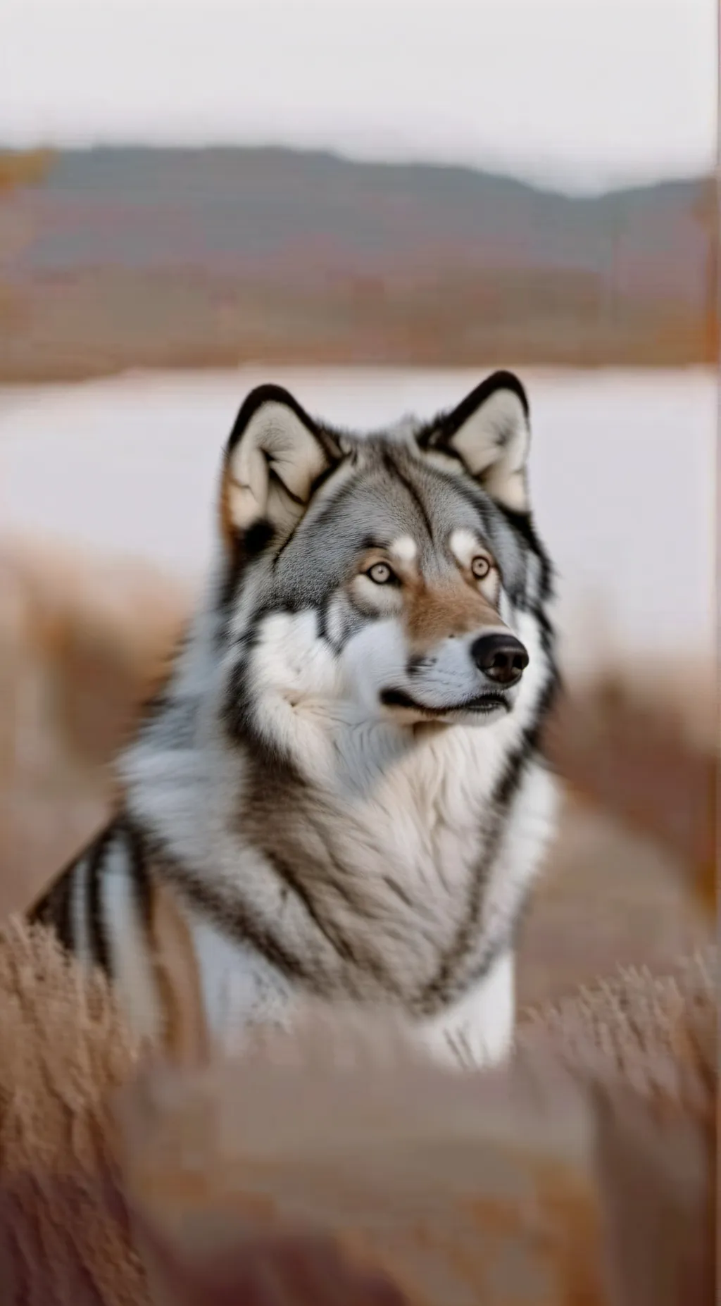 ai character: Wolf background