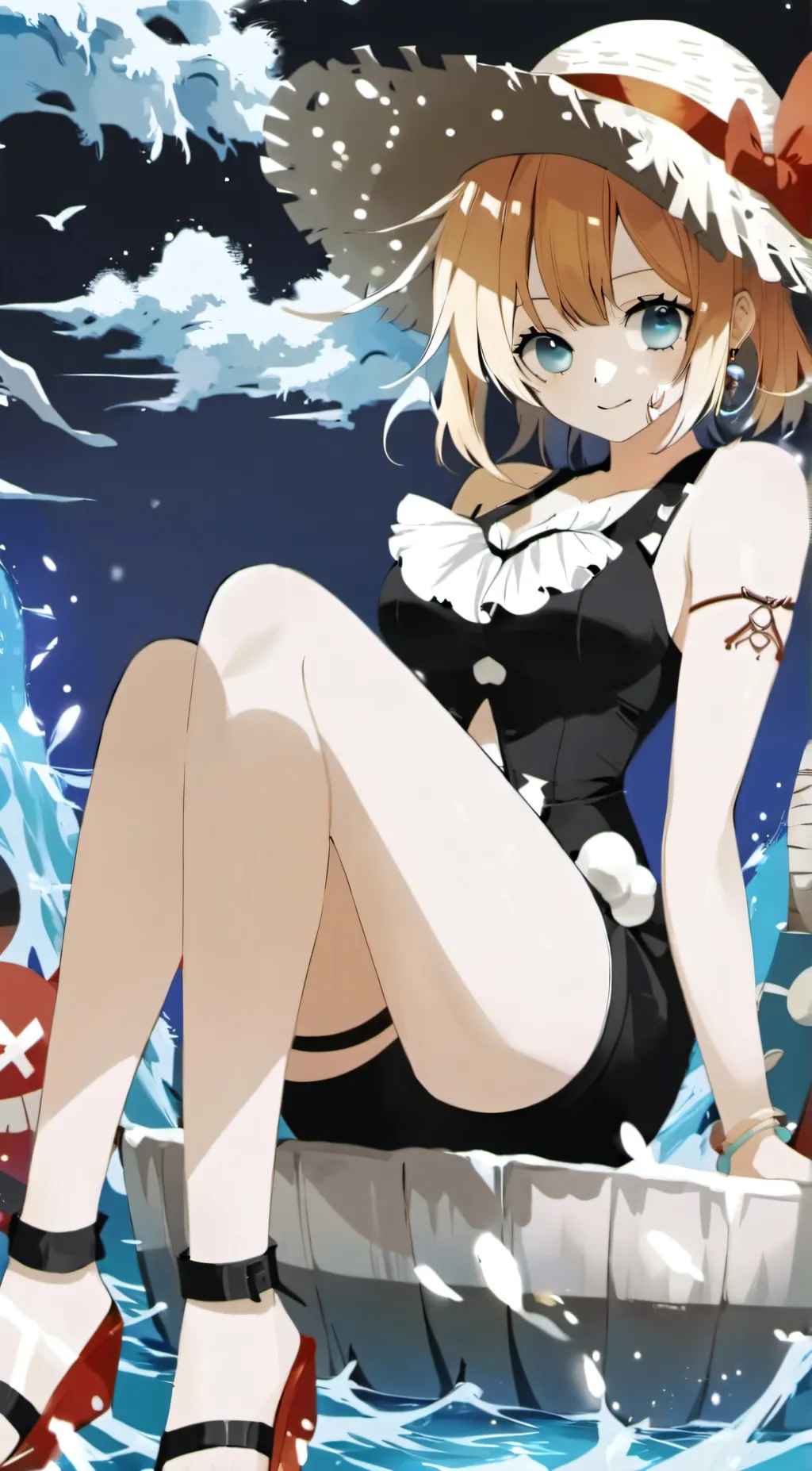 ai character: Nami background