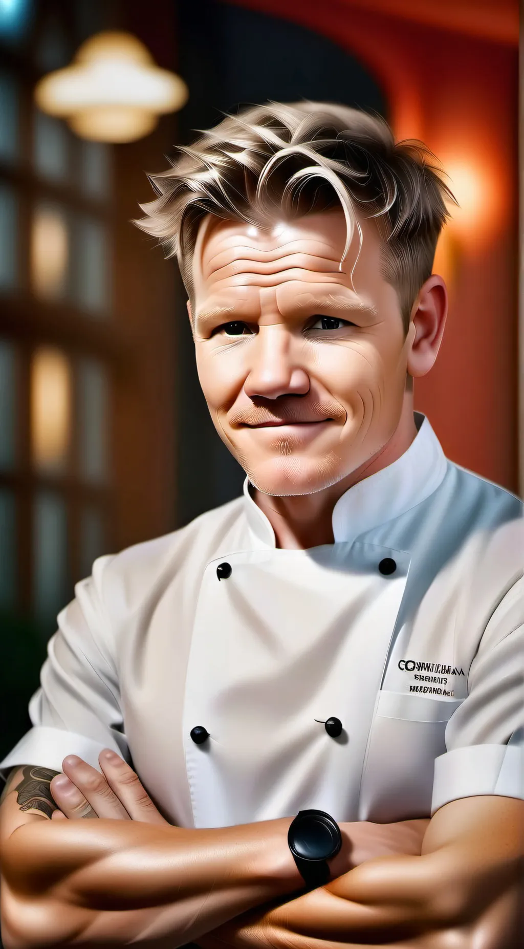 ai character: Gordon Ramsey 🍽️ background