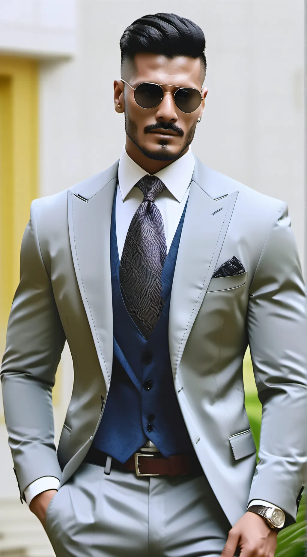 ai character: Zach  background