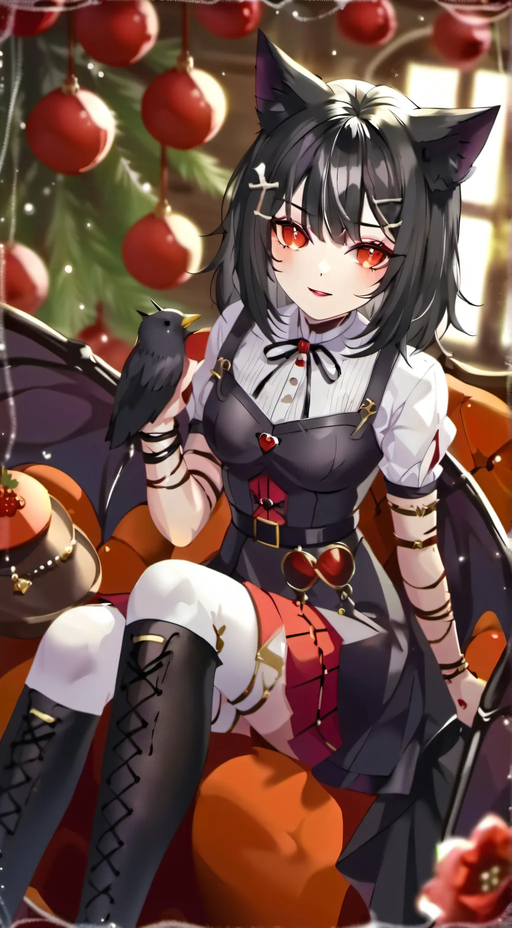ai character: Moji background