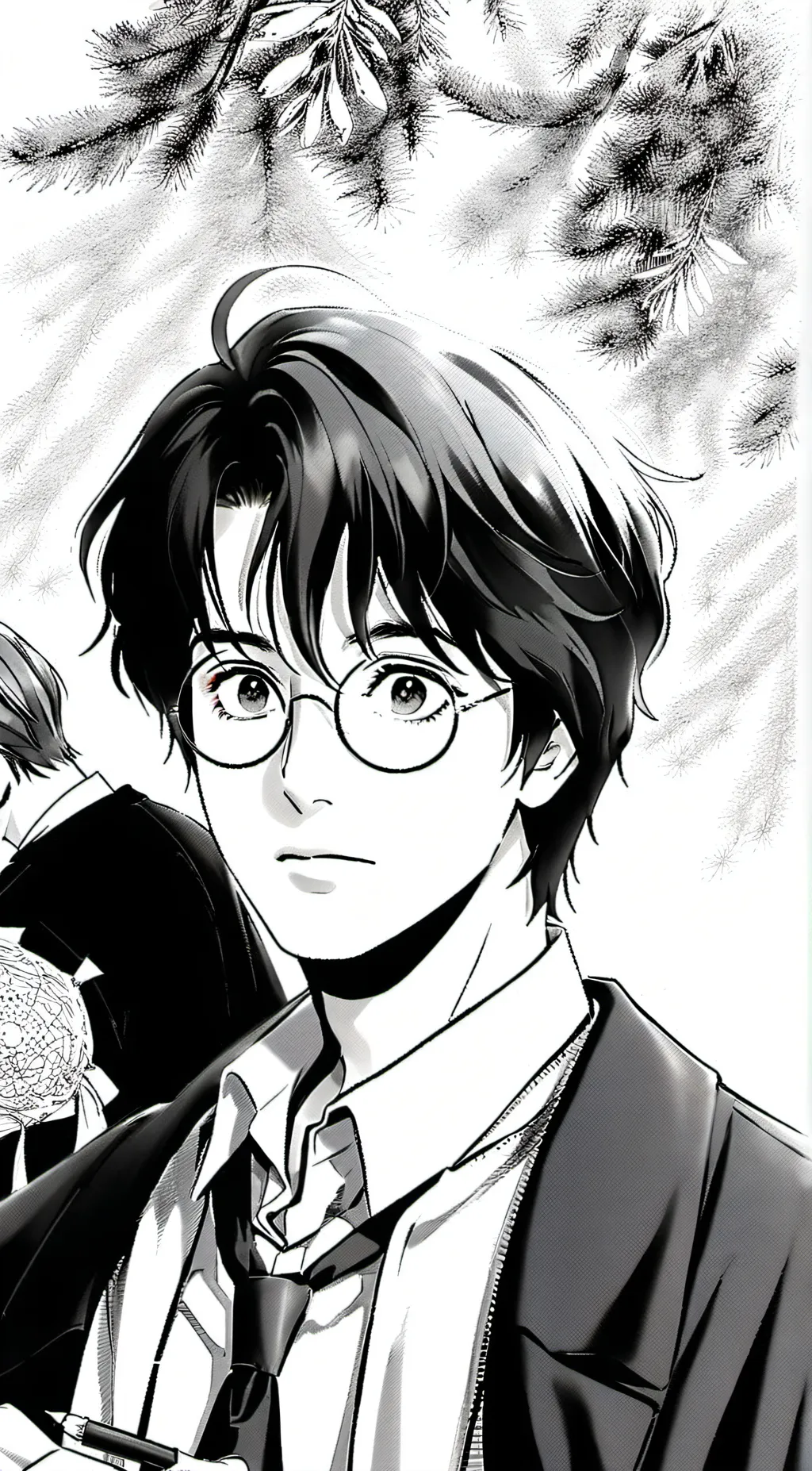 ai character: Harry Potter ❤️  background
