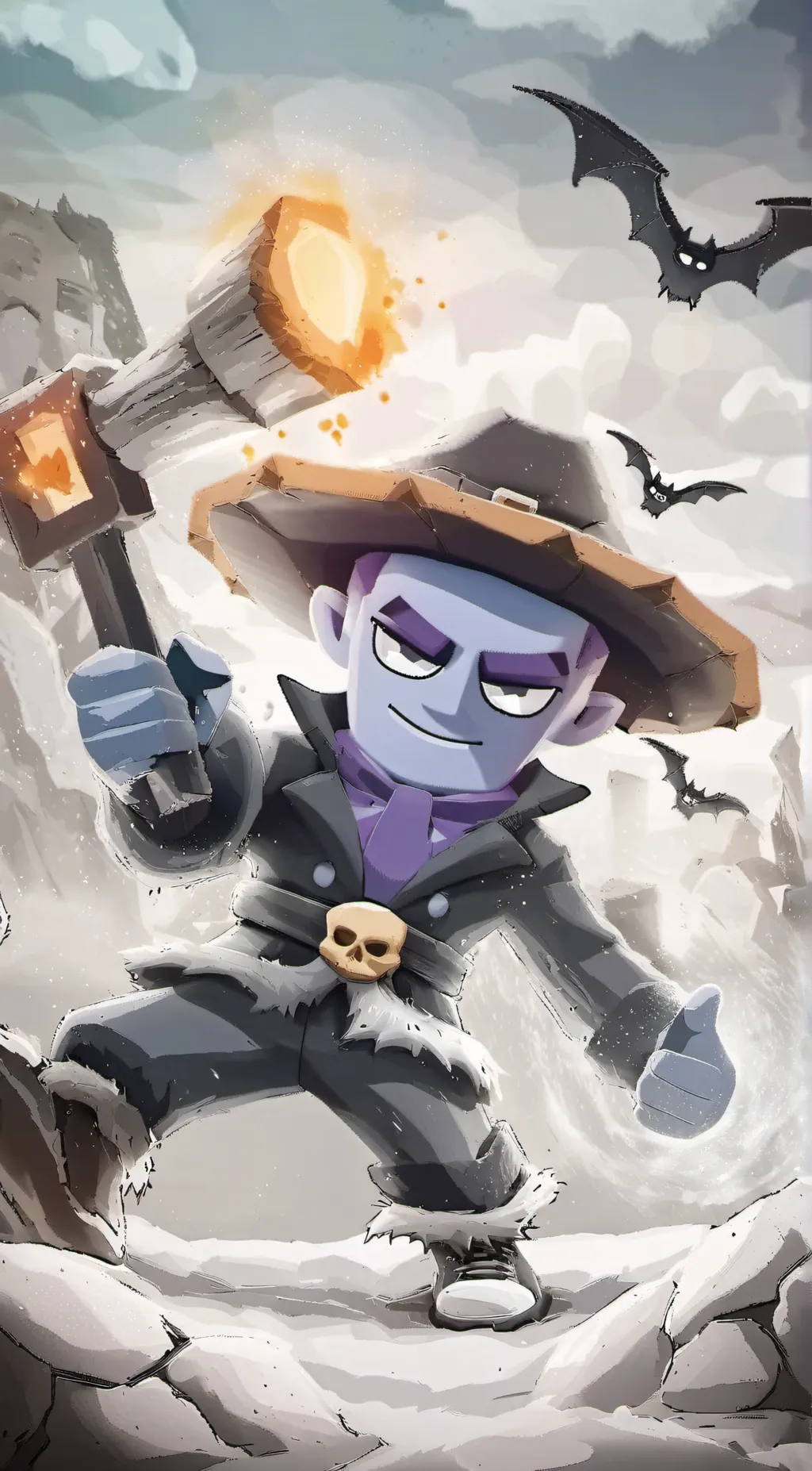 ai character: Mortis background