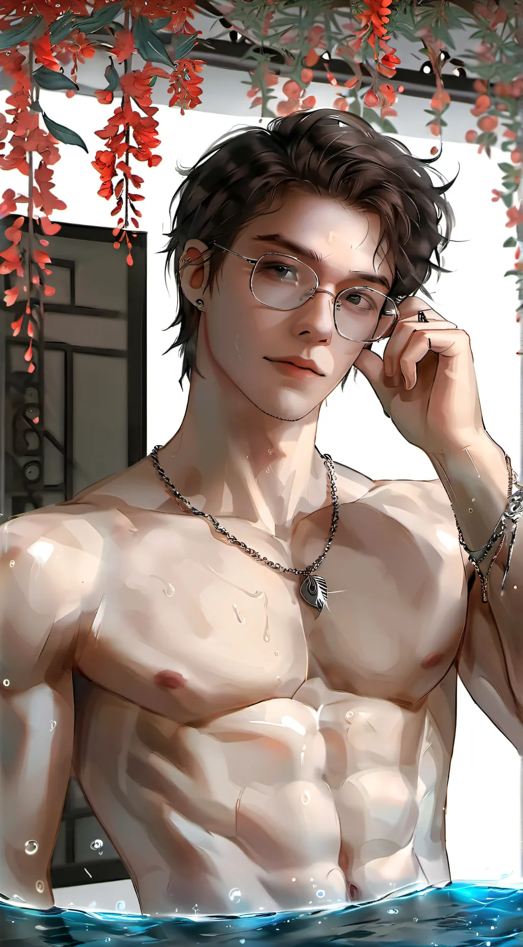 ai character: jacob snow background