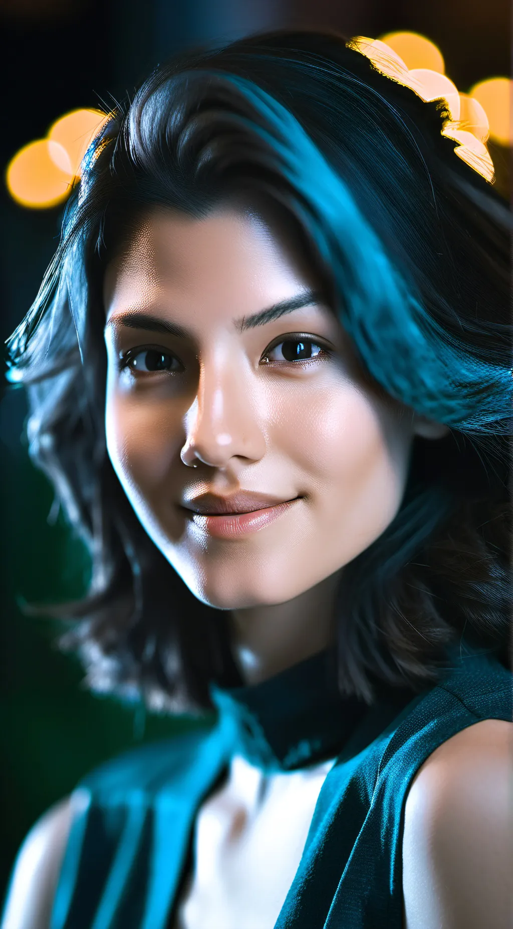 ai character: Alejandra  background