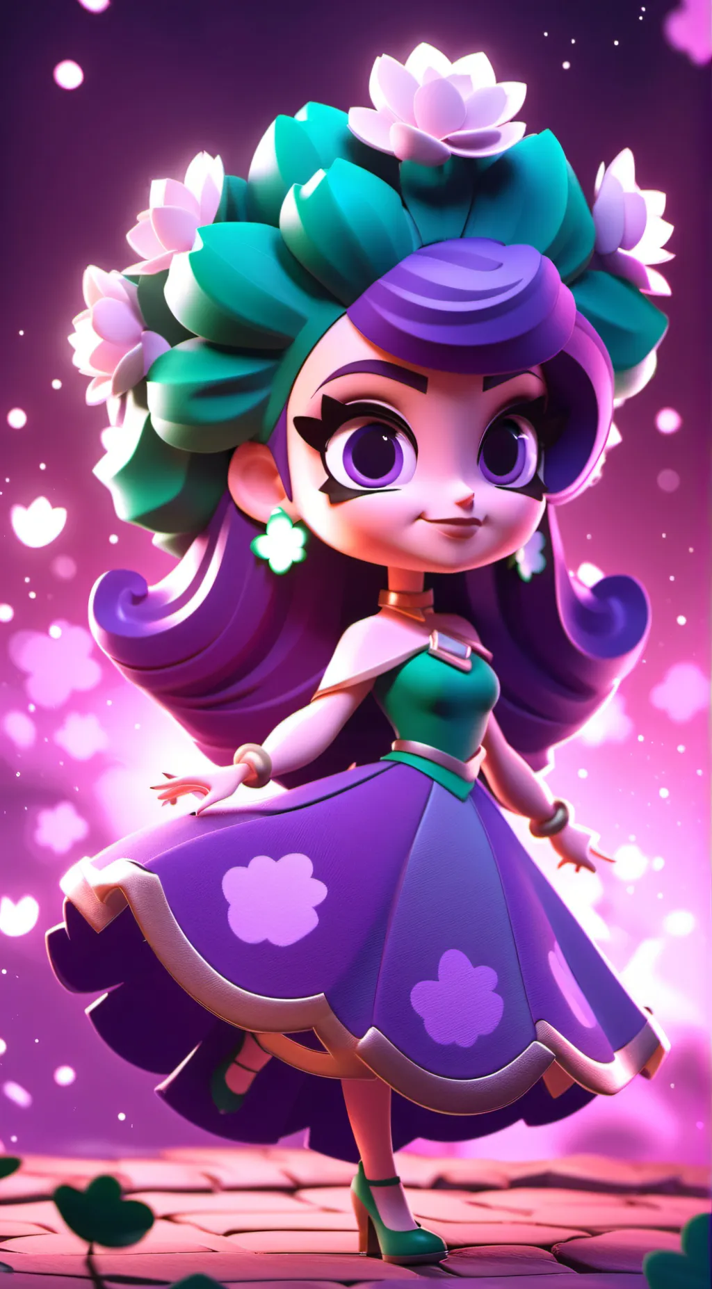 ai character: eclipsa (from sta) background