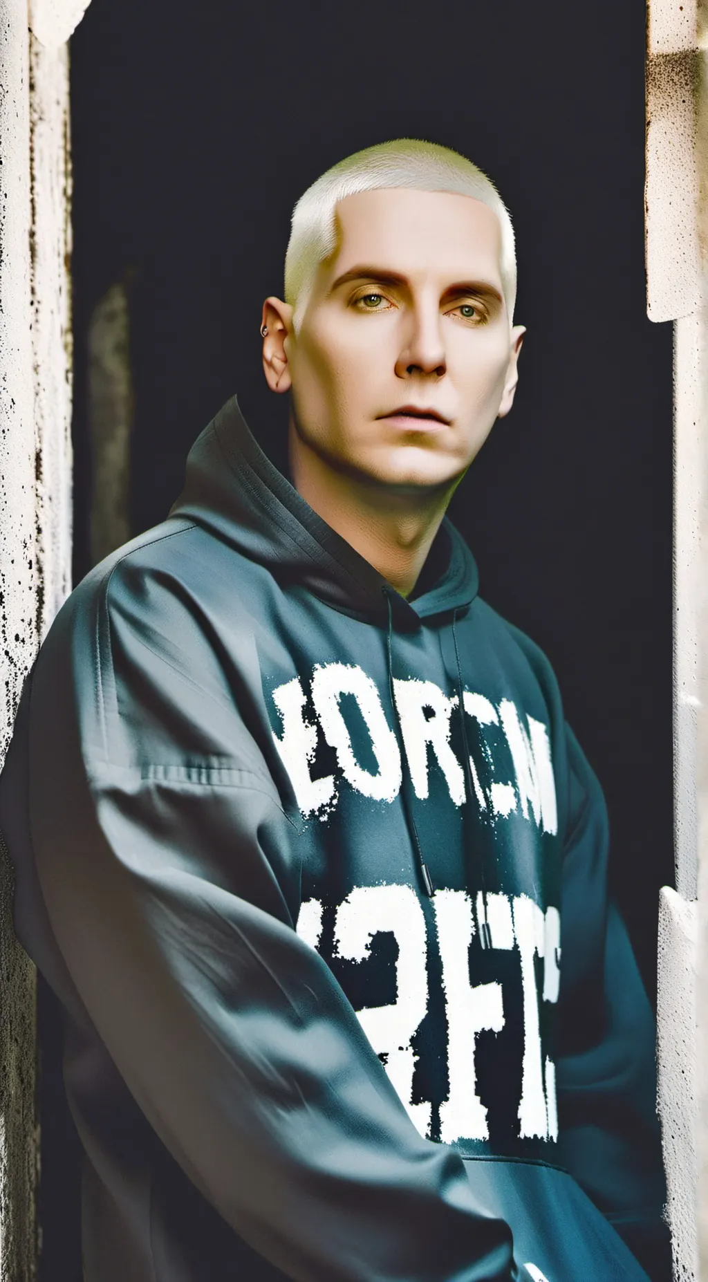 ai character: eminem(houdini) background