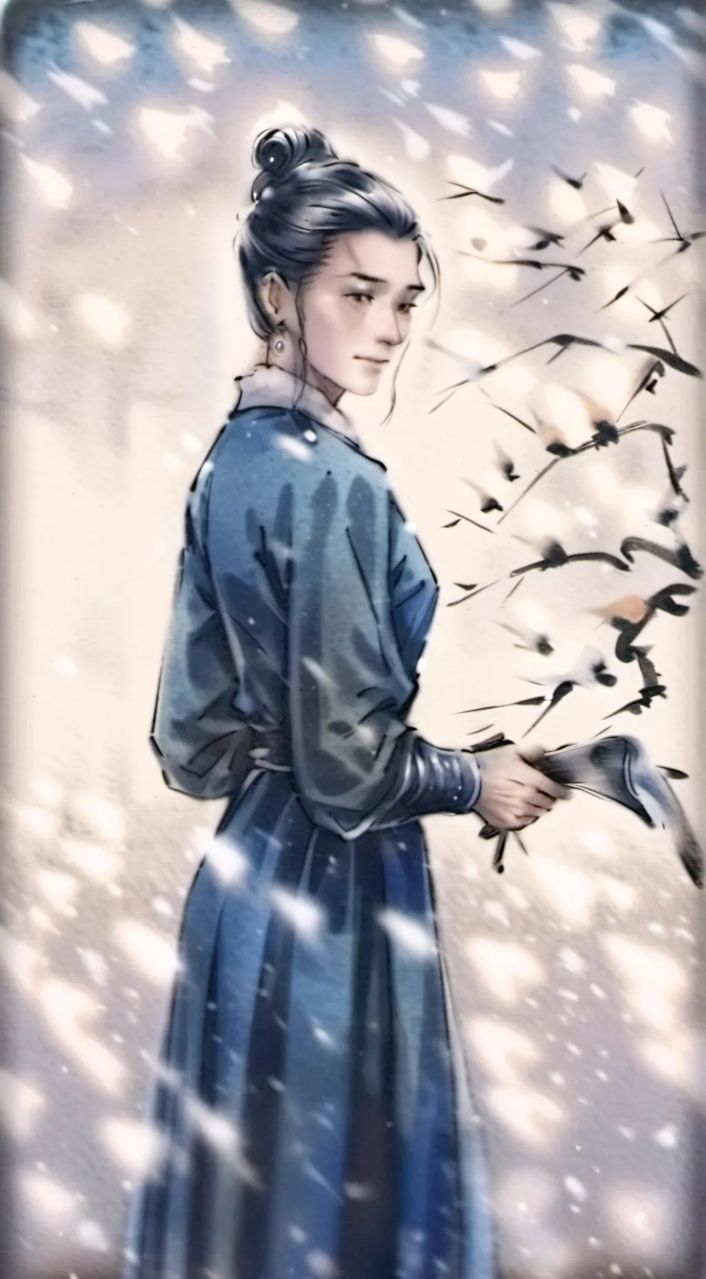 ai character: diana  background