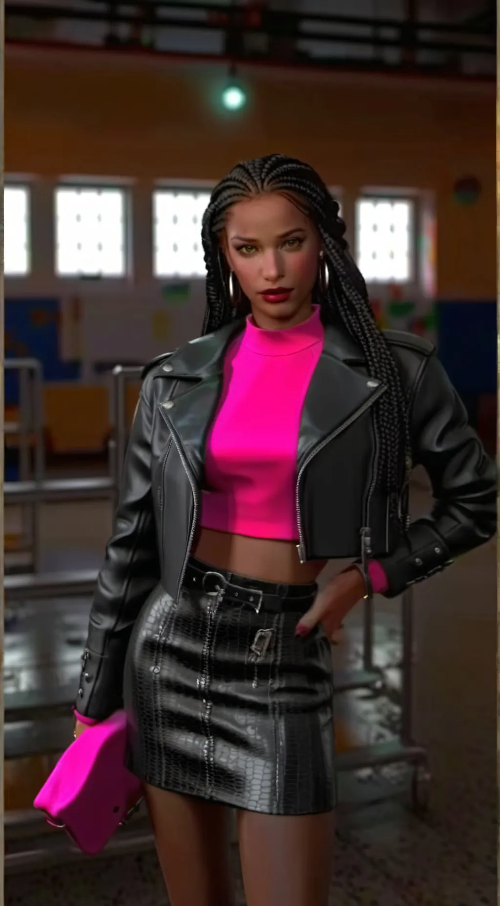 ai character: Dionne background