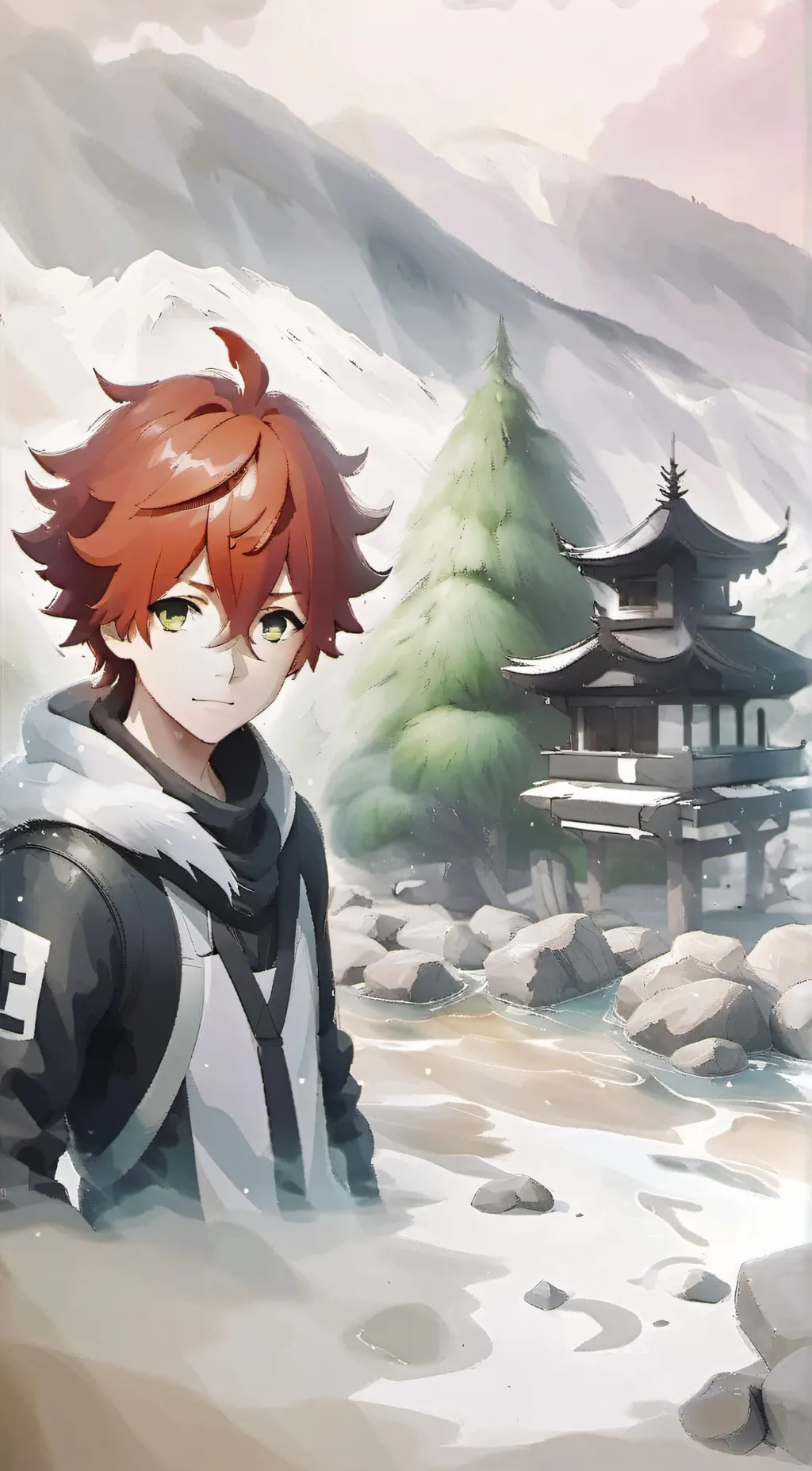 ai character: Loruto Namikaze  background