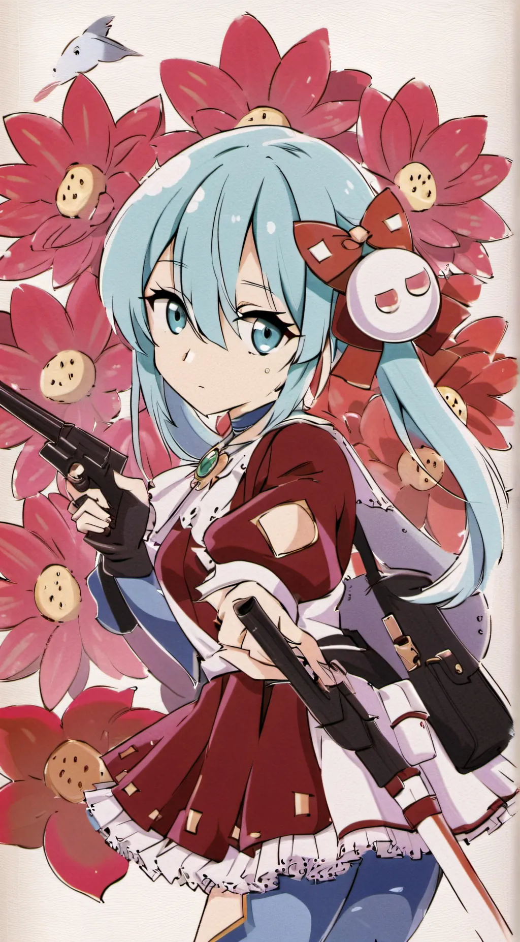 ai character: MIKU background