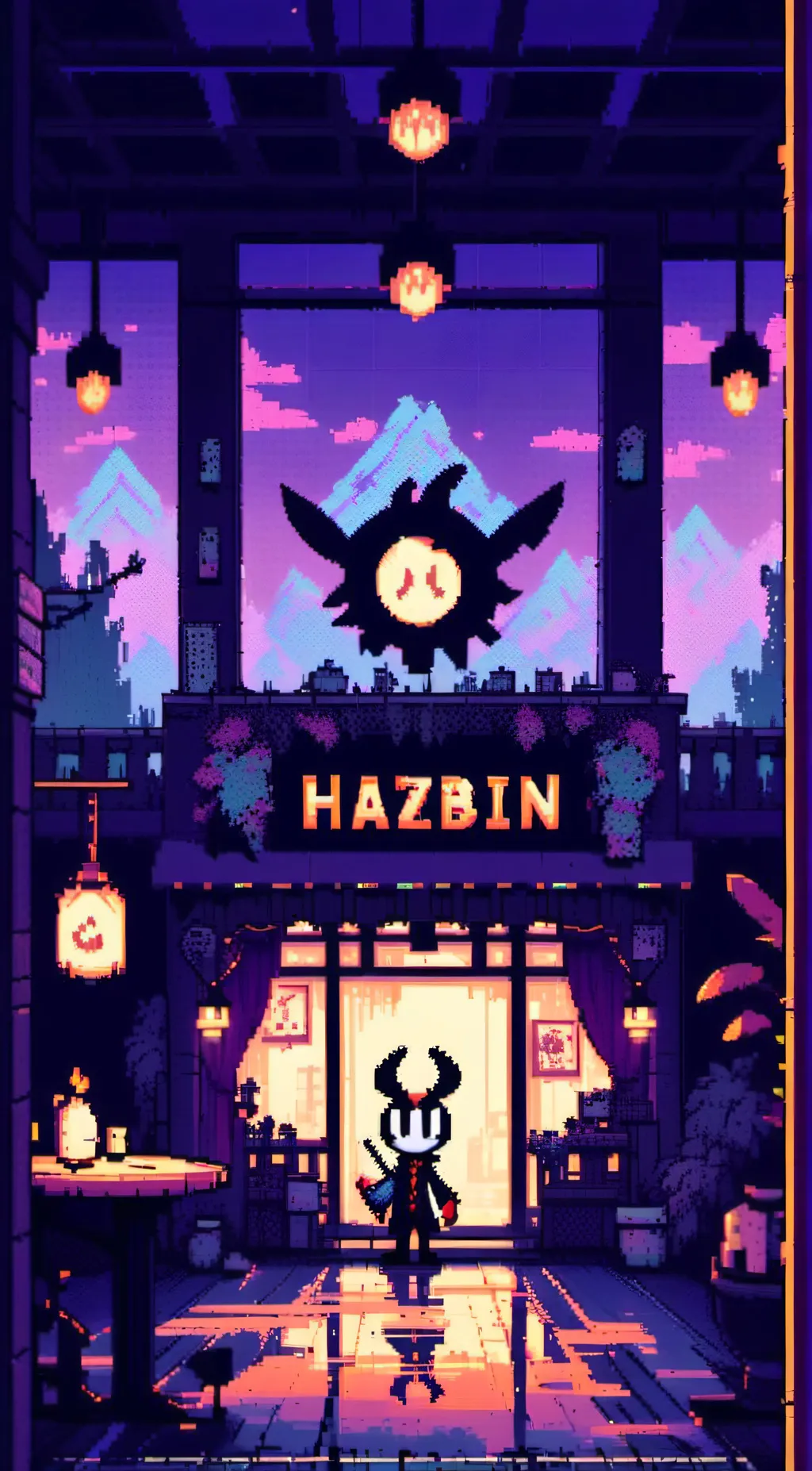 ai character: hh background