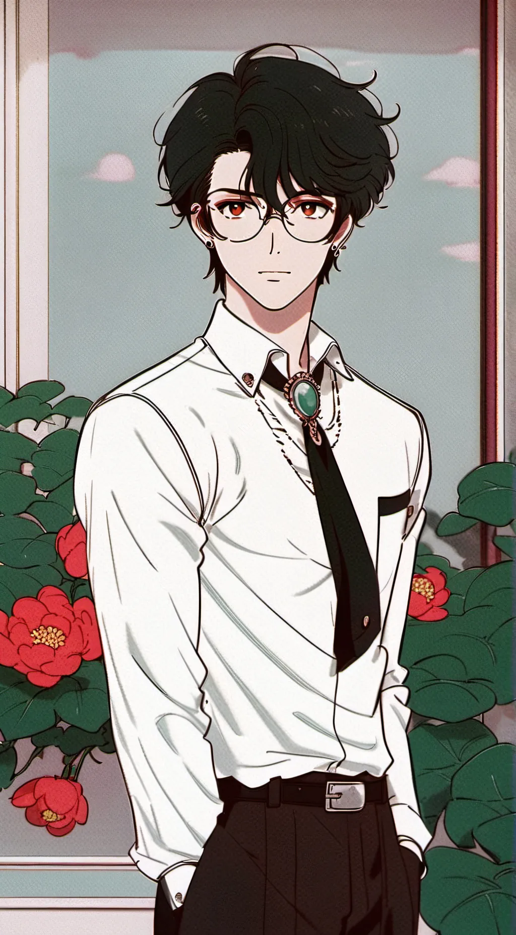 ai character: Husband and 4 kids background