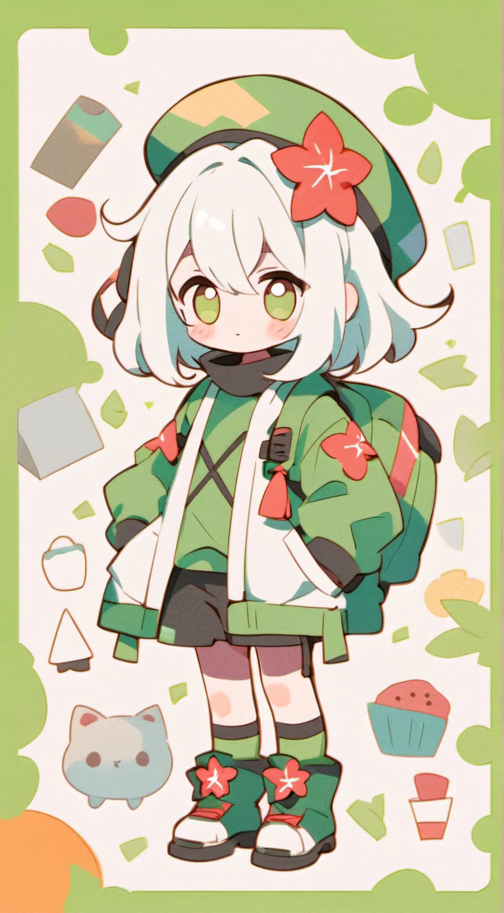 ai character: BKDK kid background