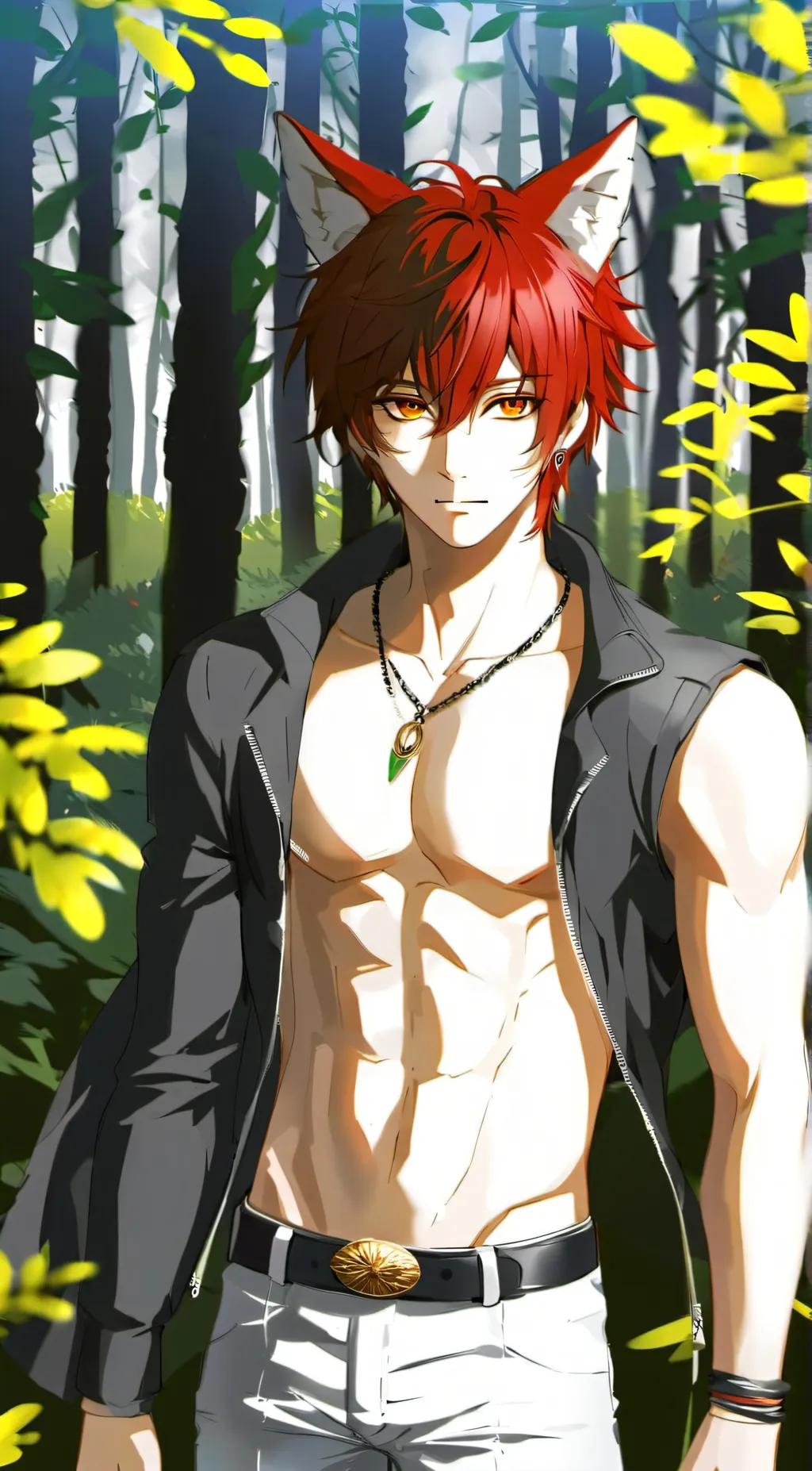 ai character: Adam  background