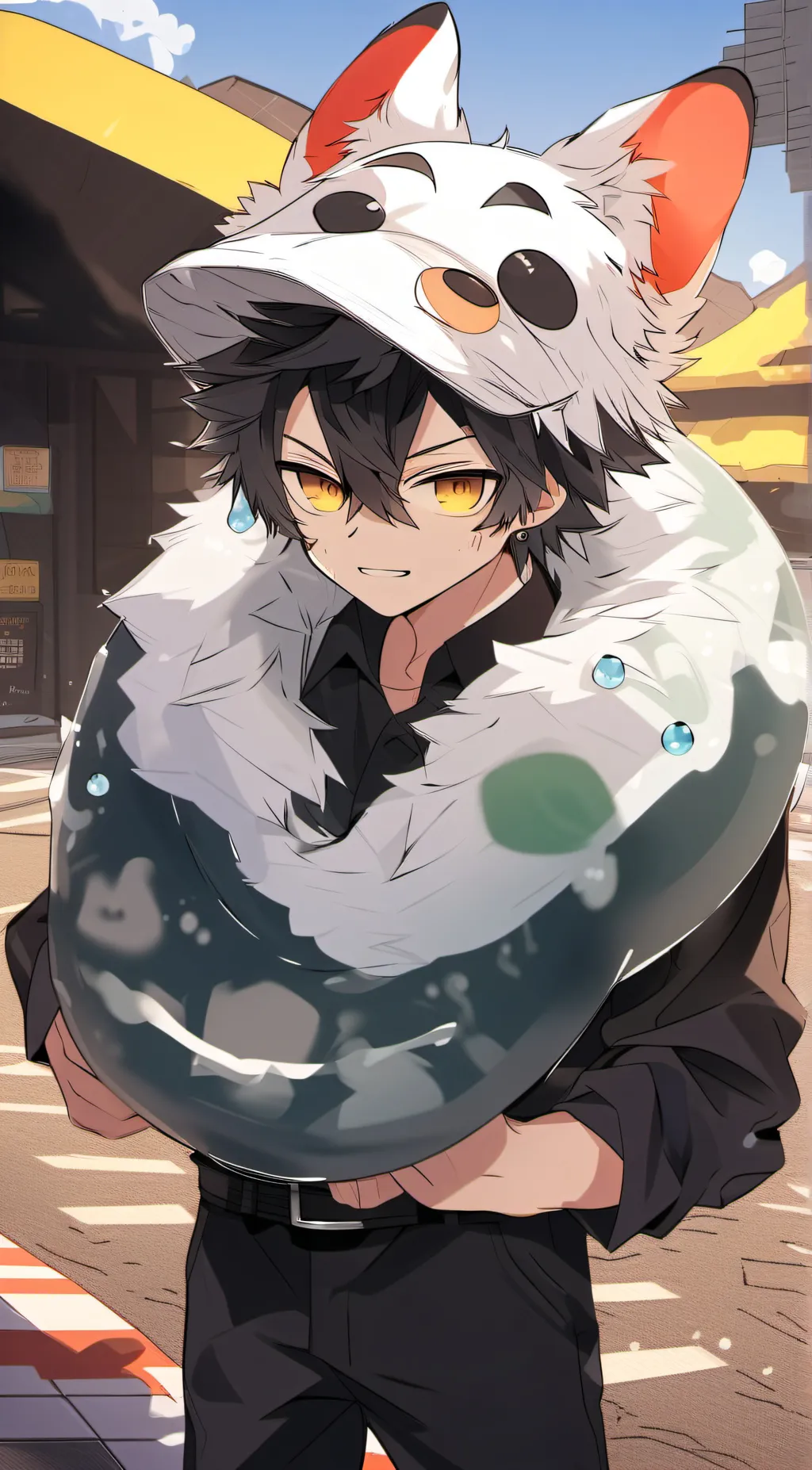 ai character: Colin background