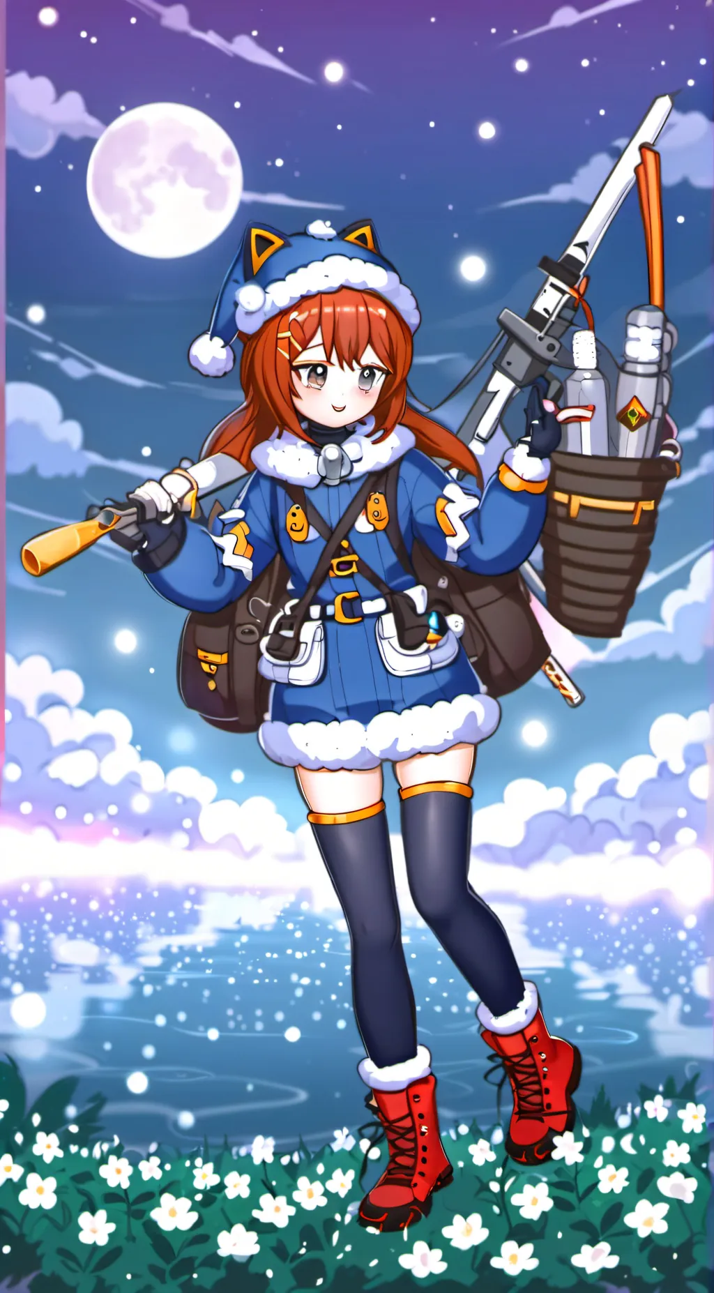 ai character: lily background