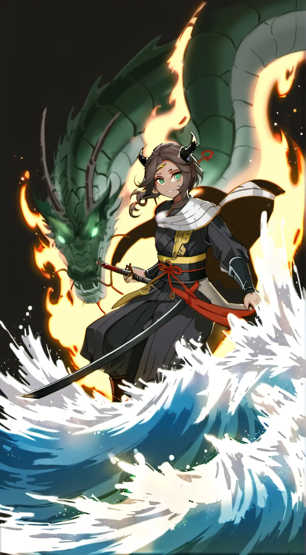 ai character: Kny! :3 background