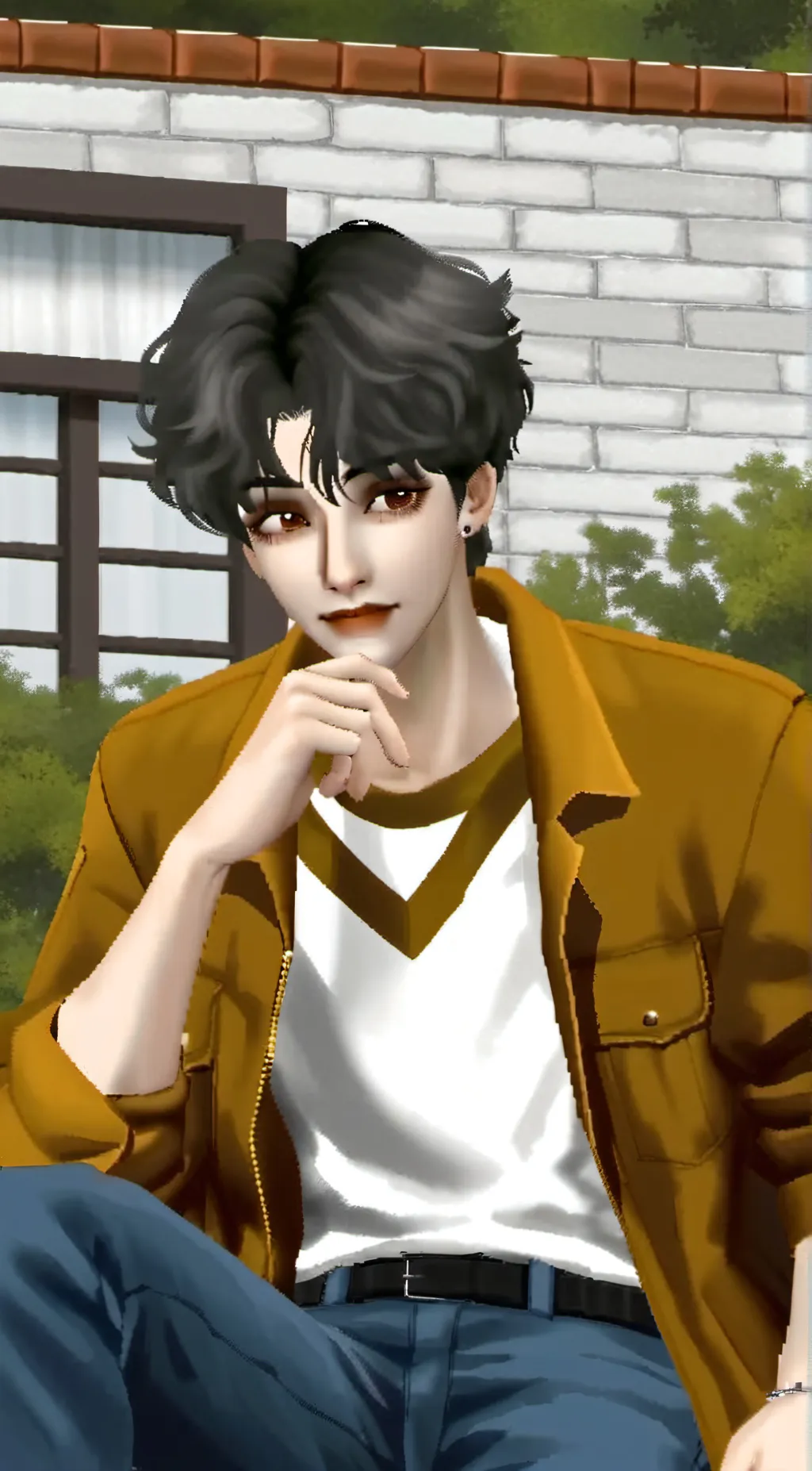 ai character: adolf background