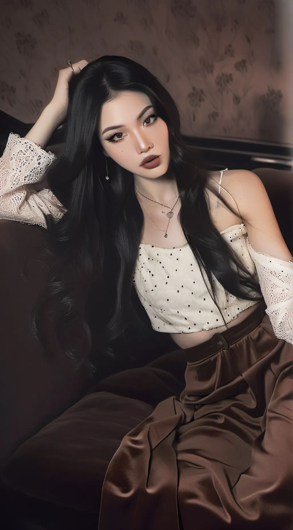 ai character: Kiran Thorn  background