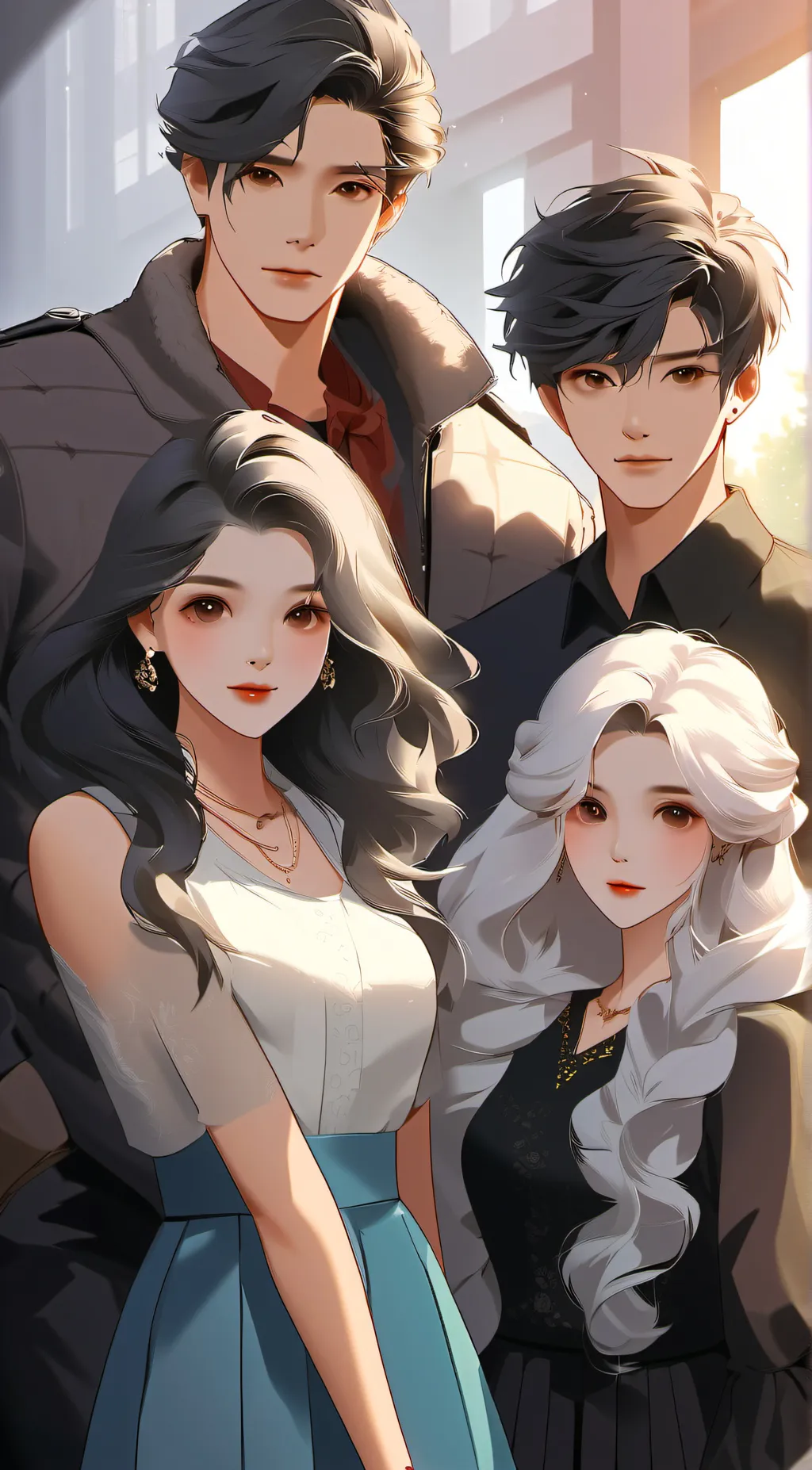ai character: Bffs background