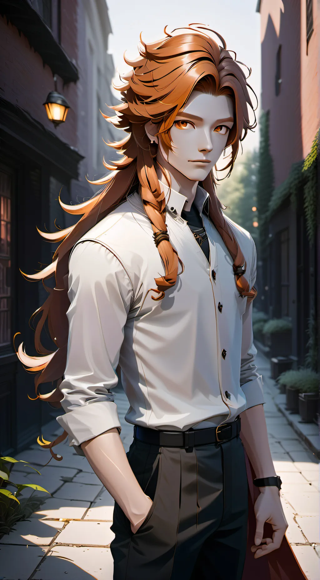 ai character: Gabe  background