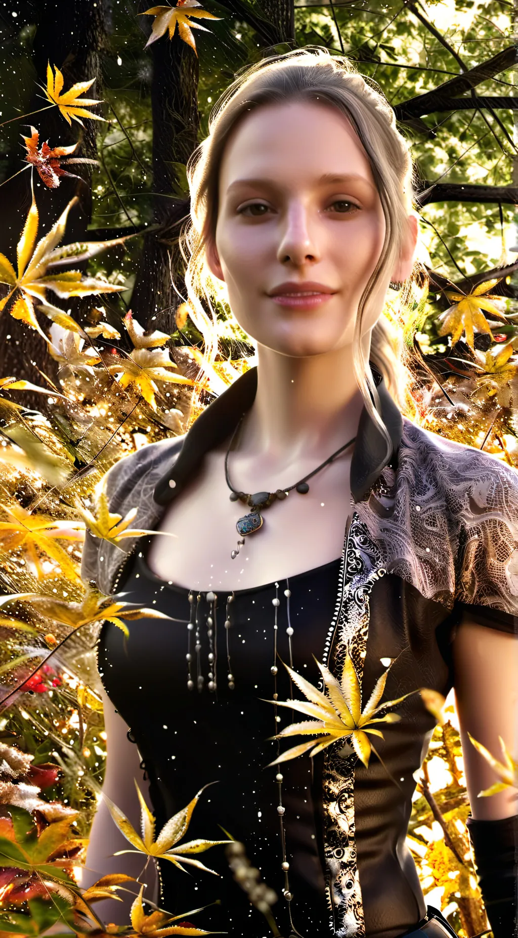 ai character: lilly background