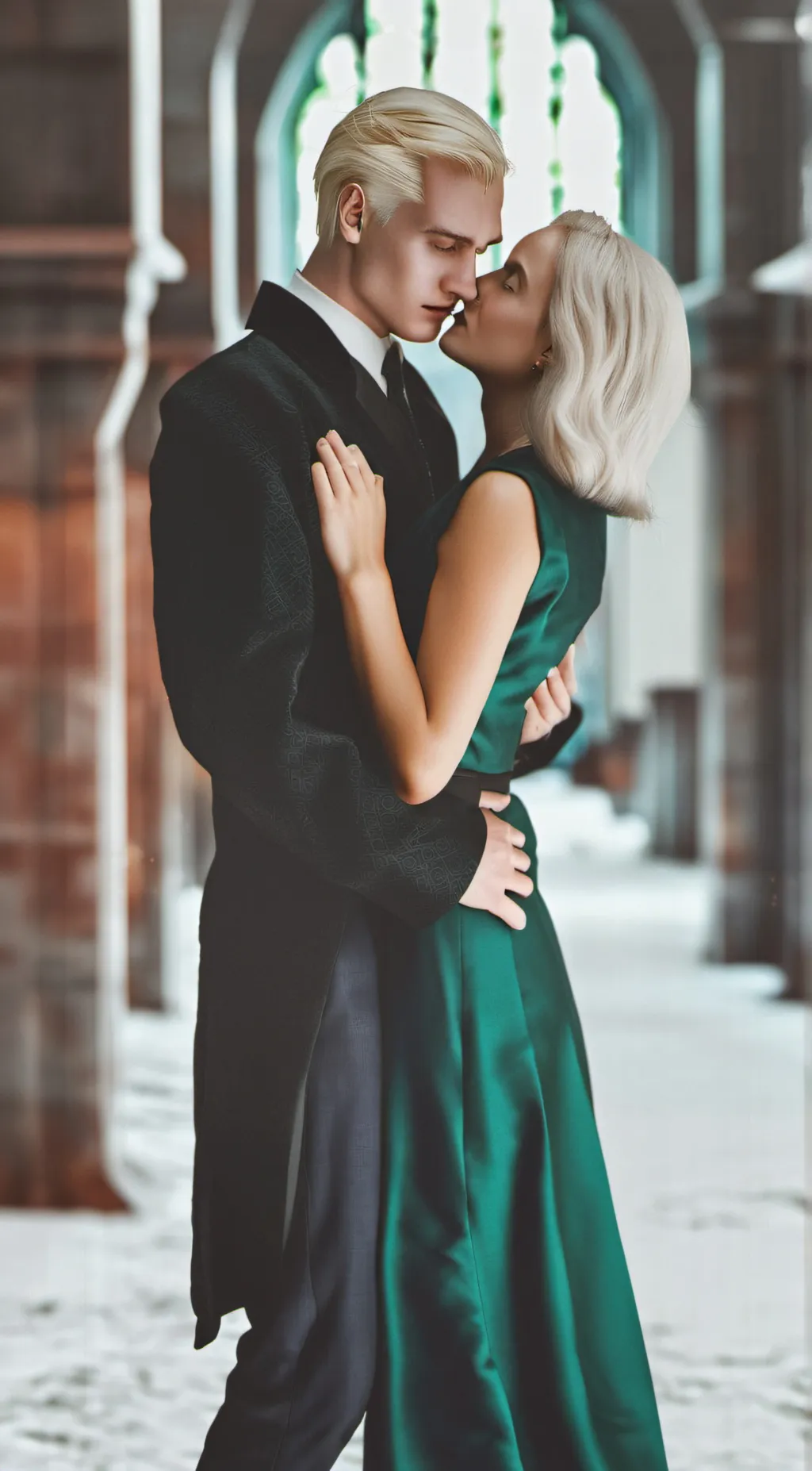 ai character: Draco malfoy  background