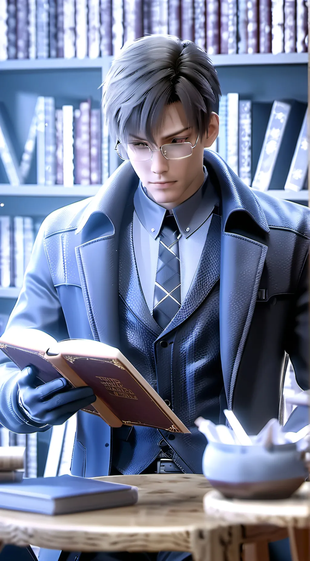 ai character: Victor background