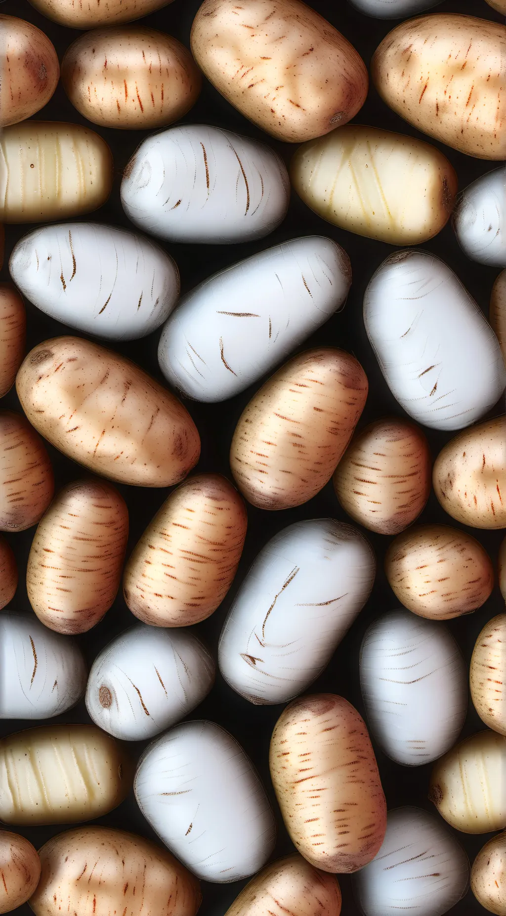 ai character: POTATO background