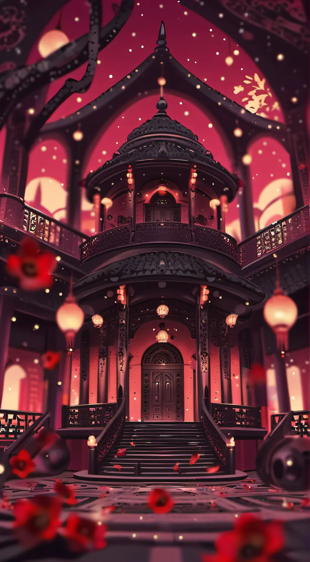 ai character: Hazbin hotel! background