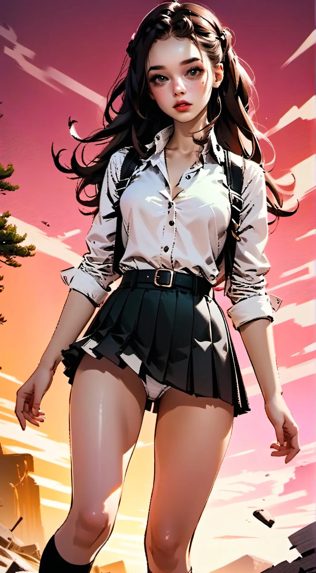 ai character: Amelia background