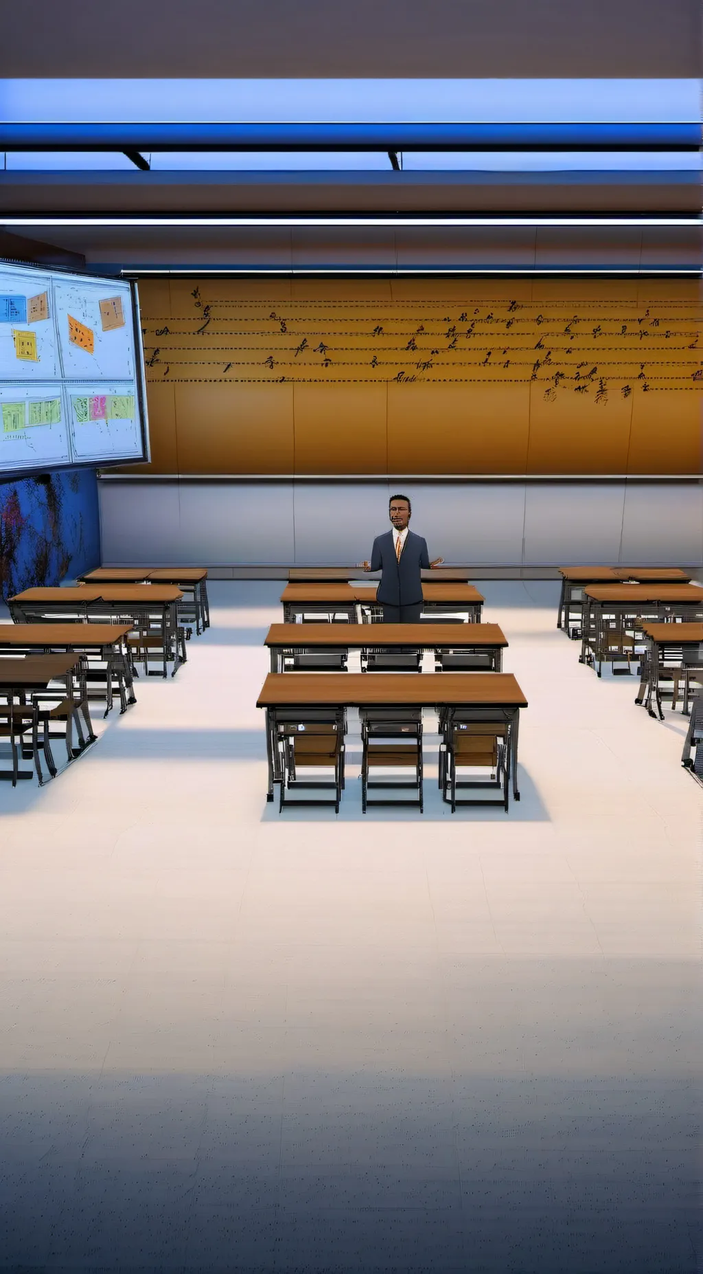 ai character: Monster School background