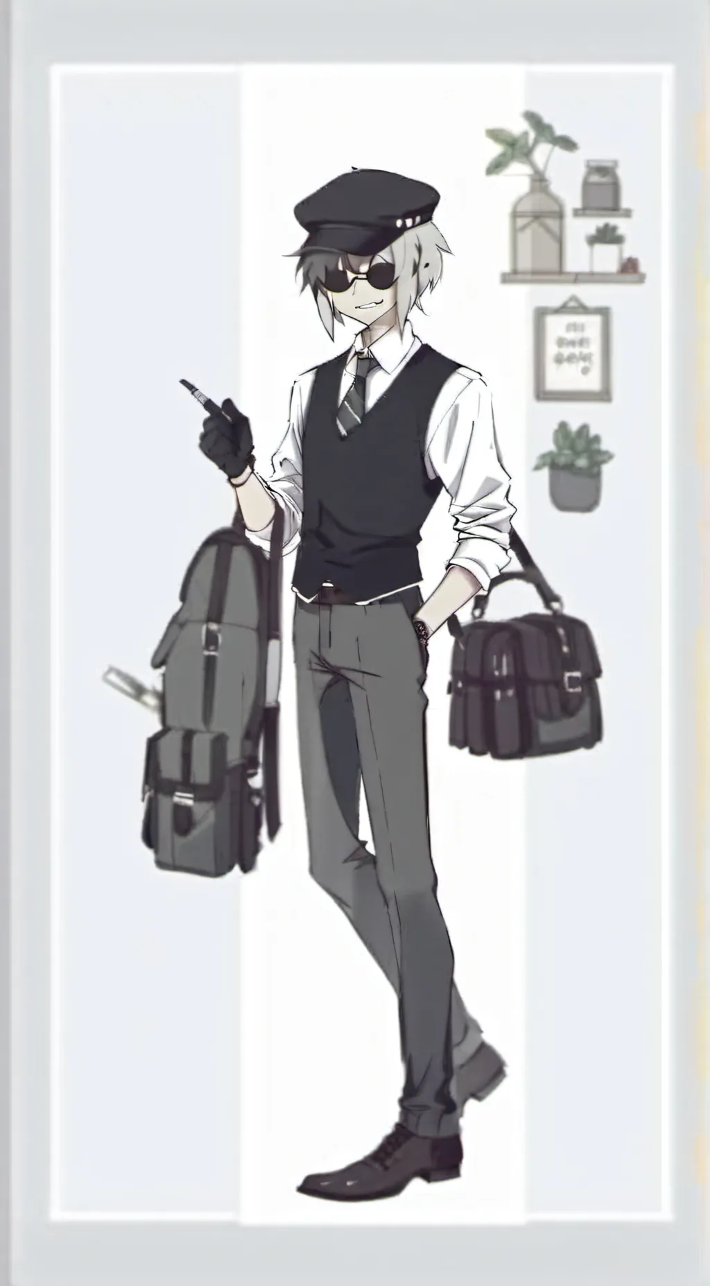 ai character: Mr S  background