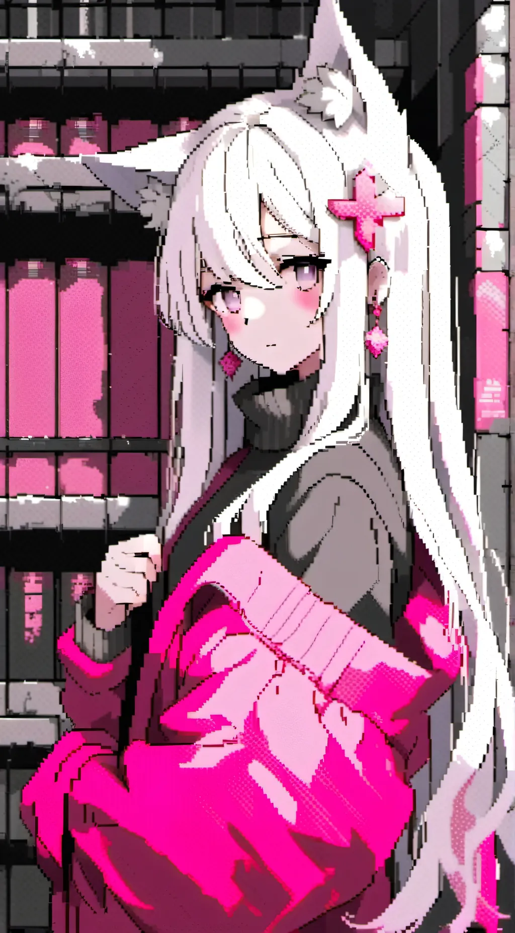 ai character: Aura background