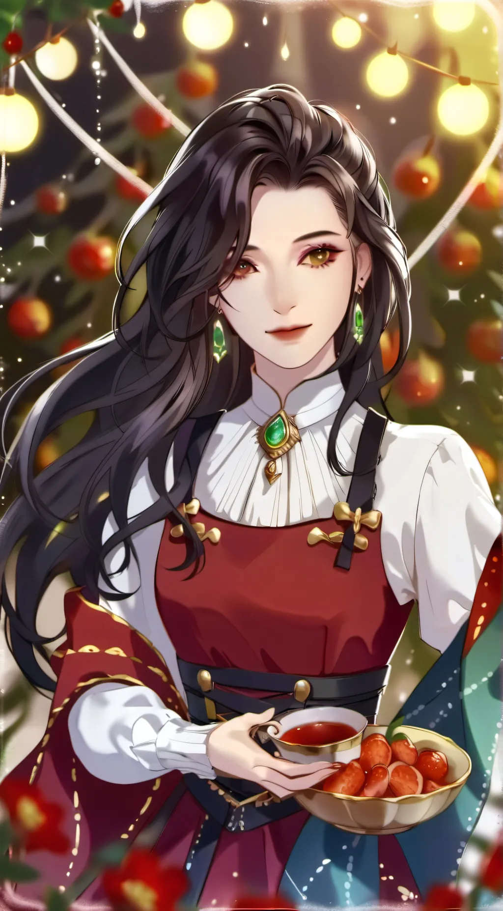 ai character: Alexis smith  background