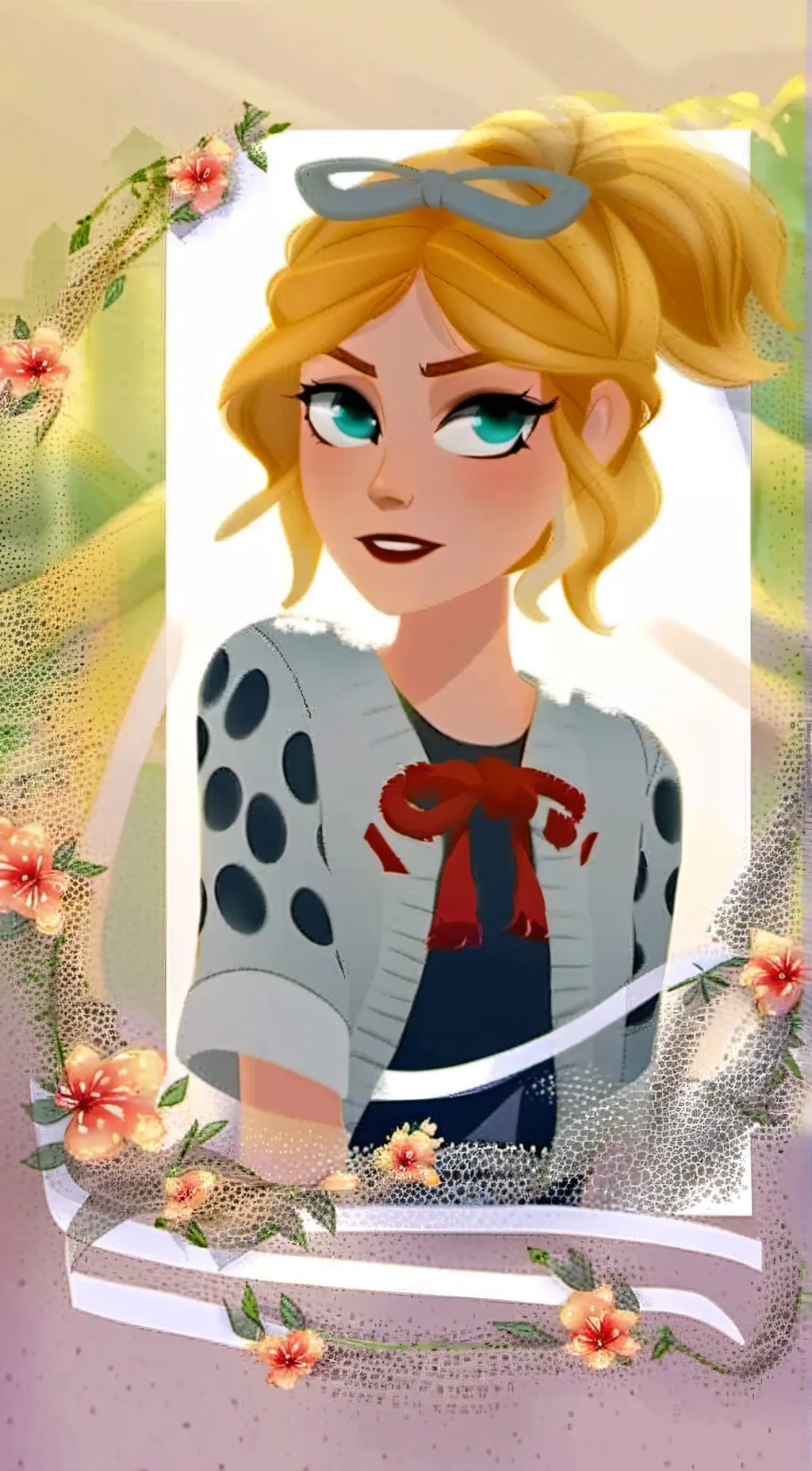 ai character: Chloe bourge background