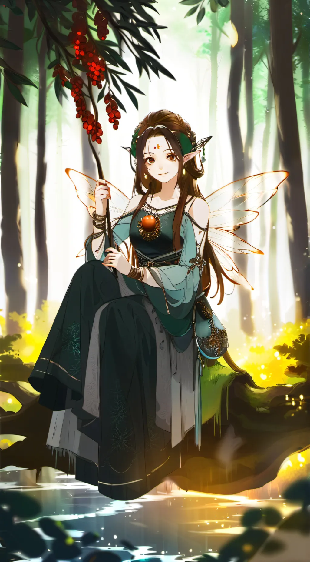 ai character: Diana background