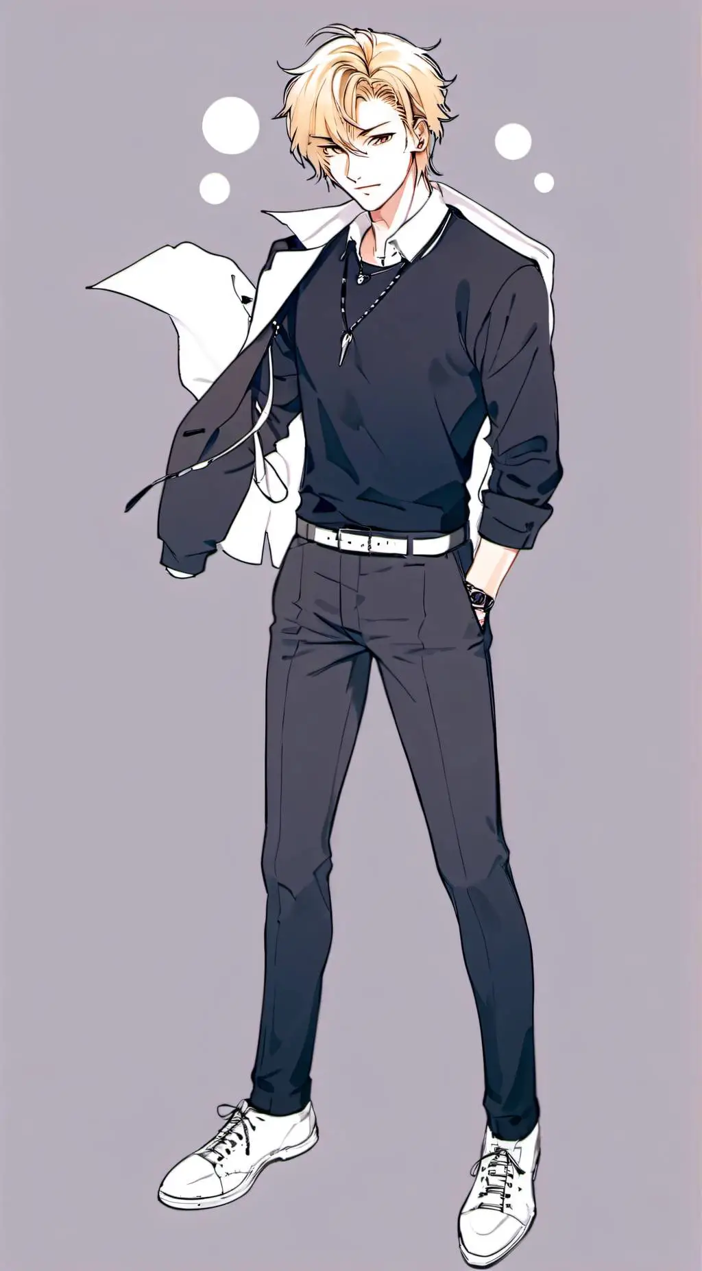 ai character: Max background